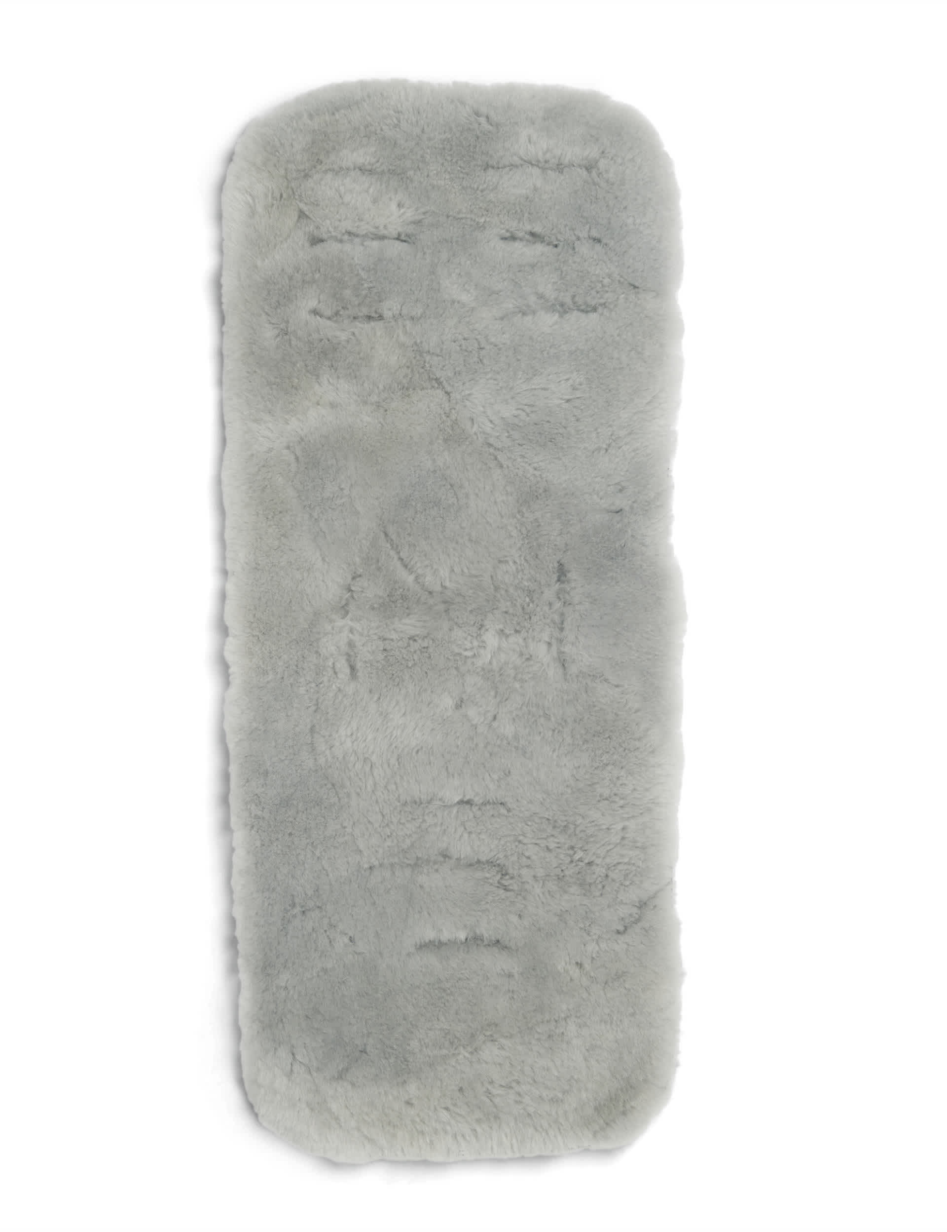 Mamas & Papas Luxury Sheepskin Buggy Liner - Grey, Grey,Natural