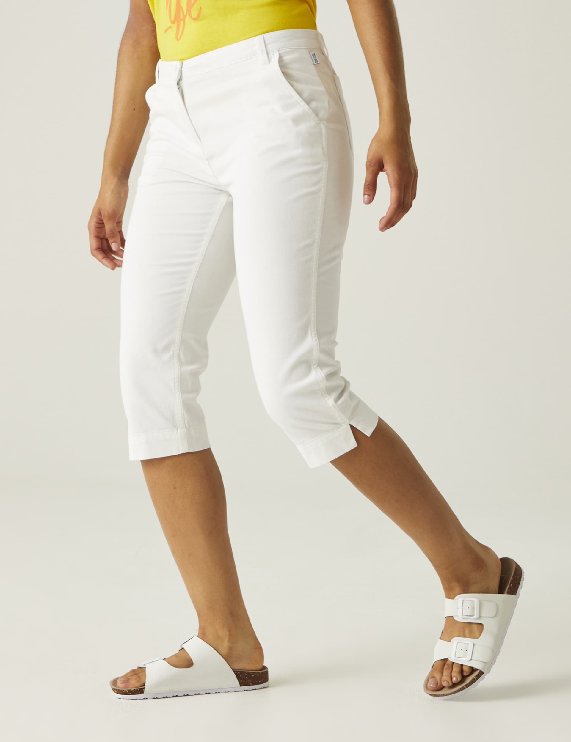 Regatta Women's Bayletta Cotton Rich Casual Capri Shorts