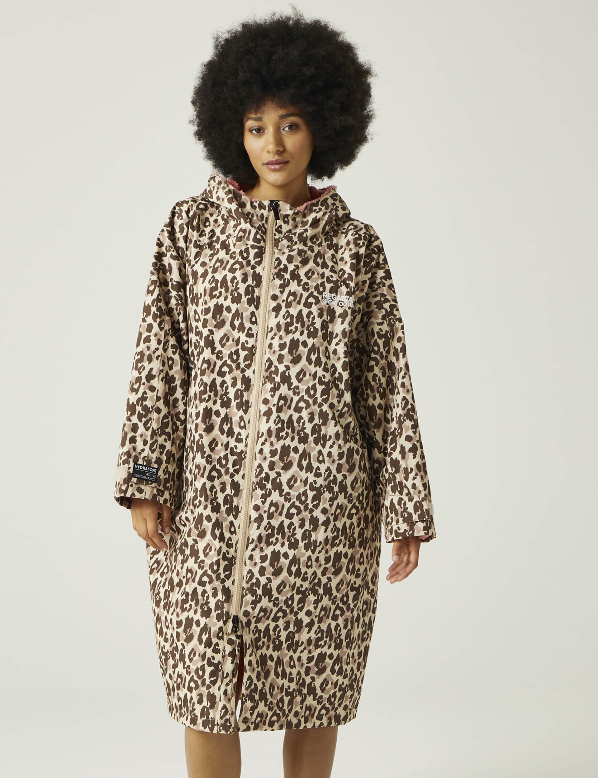 Regatta Women's Waterproof Animal Print Changing Robe