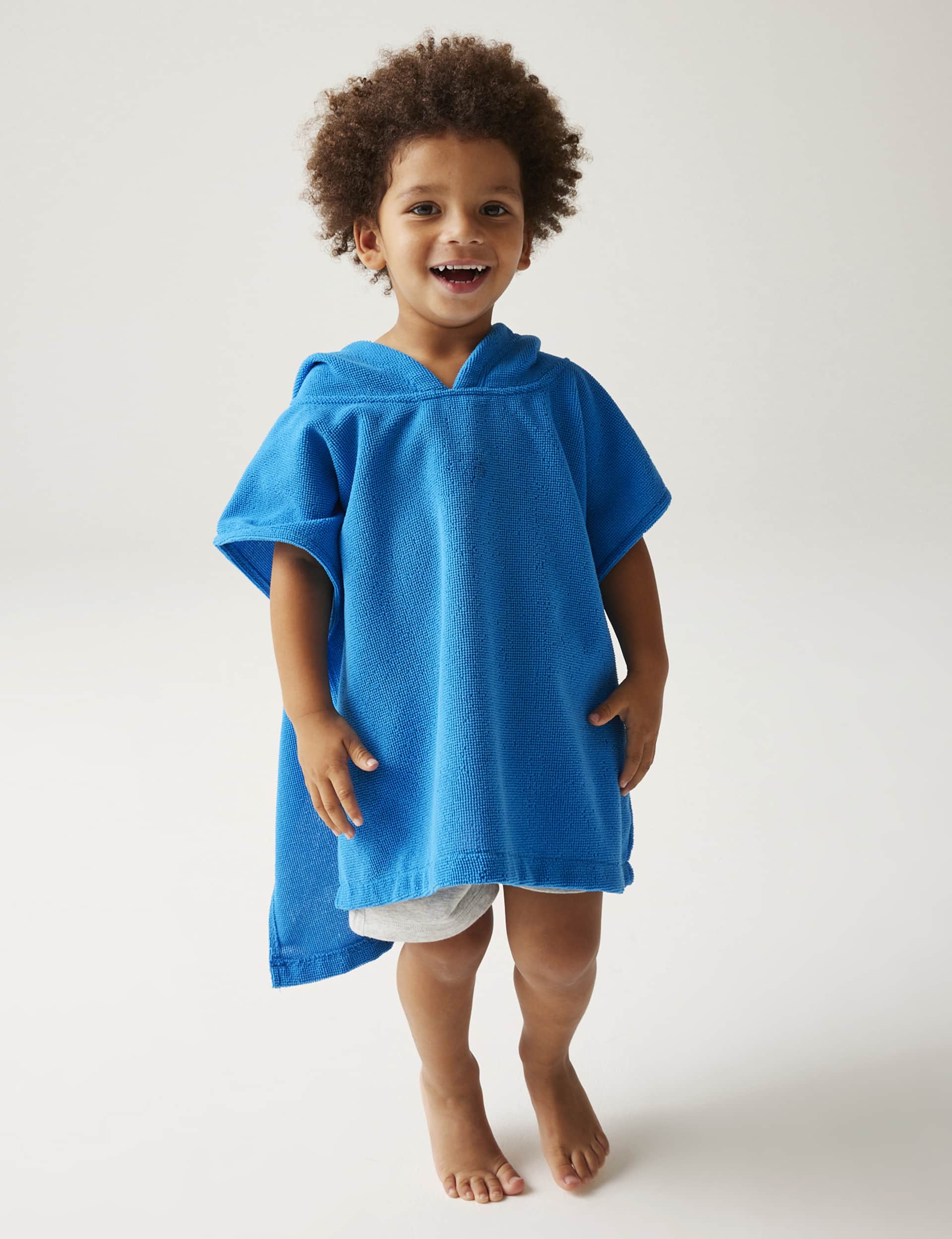 Regatta Boys Hooded Animal Towel Robe (1-6 Yrs)
