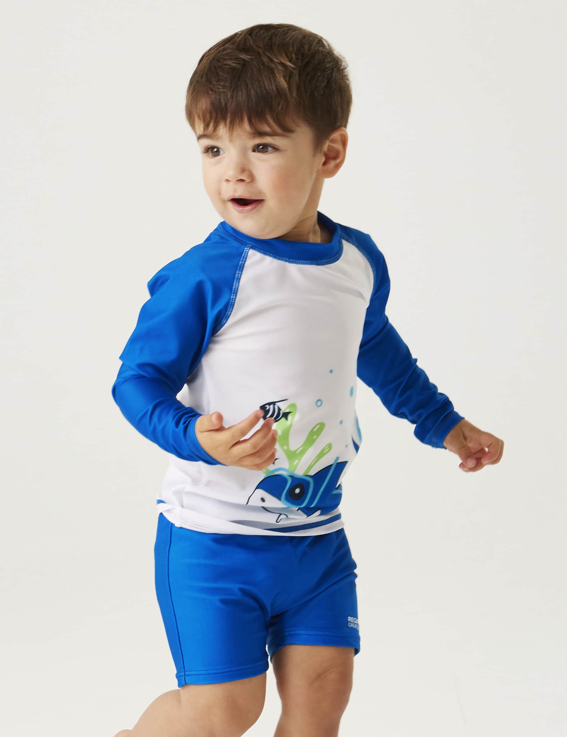 Regatta Boys 2pc Shark Swim Set (6 Mths-3 Yrs)