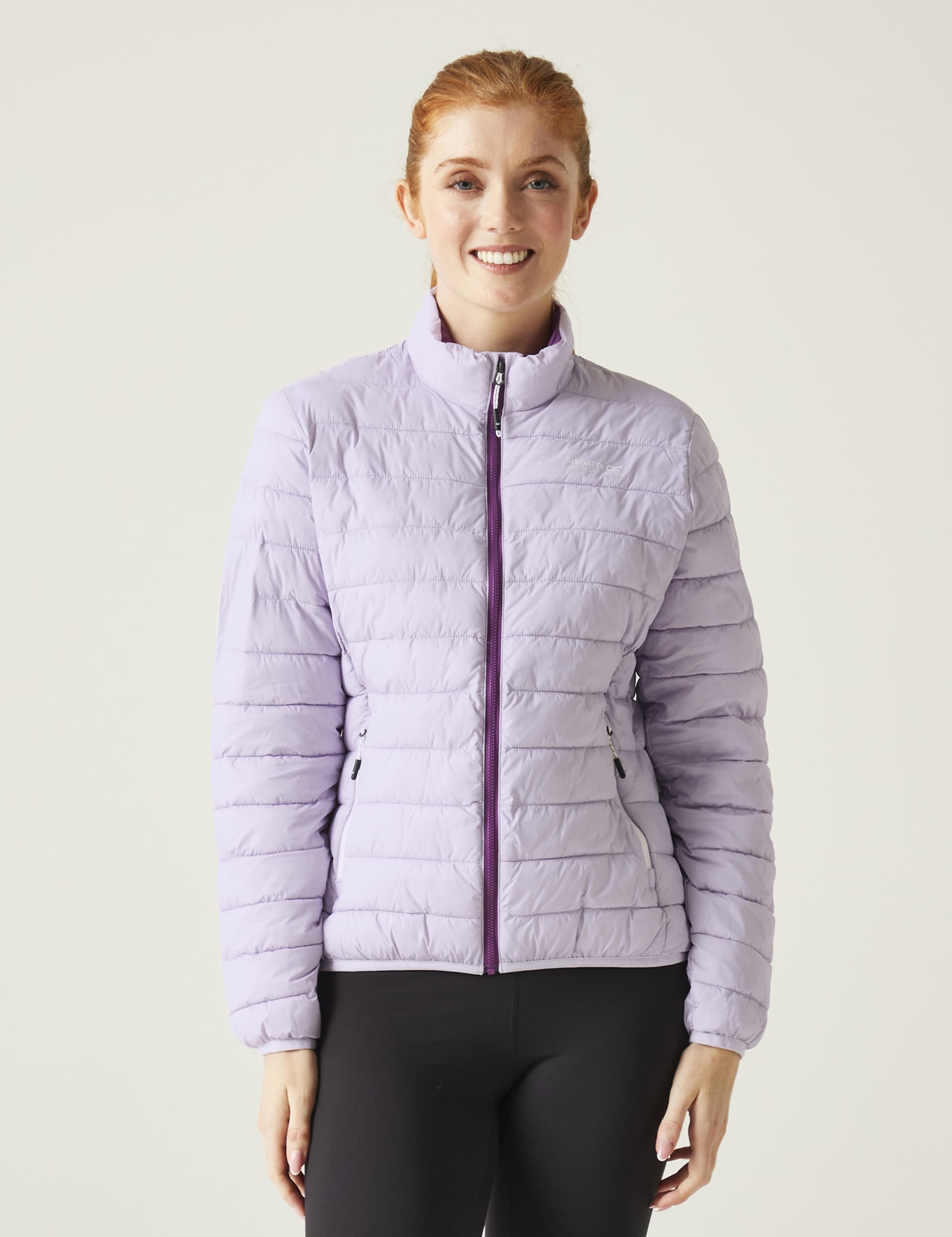 Regatta Women's Hillpack II Water-Repellent Quilted Jacket - 14 - Purple Mix, Purple Mix