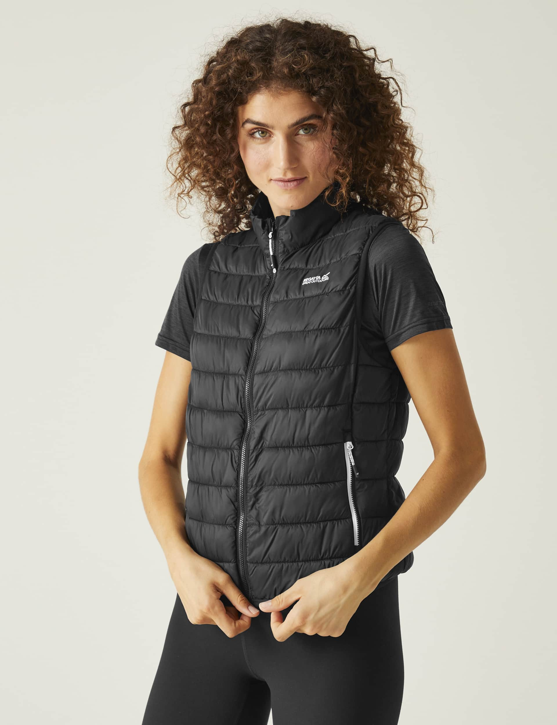 Regatta Women's Hillpack Water-Repellent Padded Gilet - 12 - Black, Black