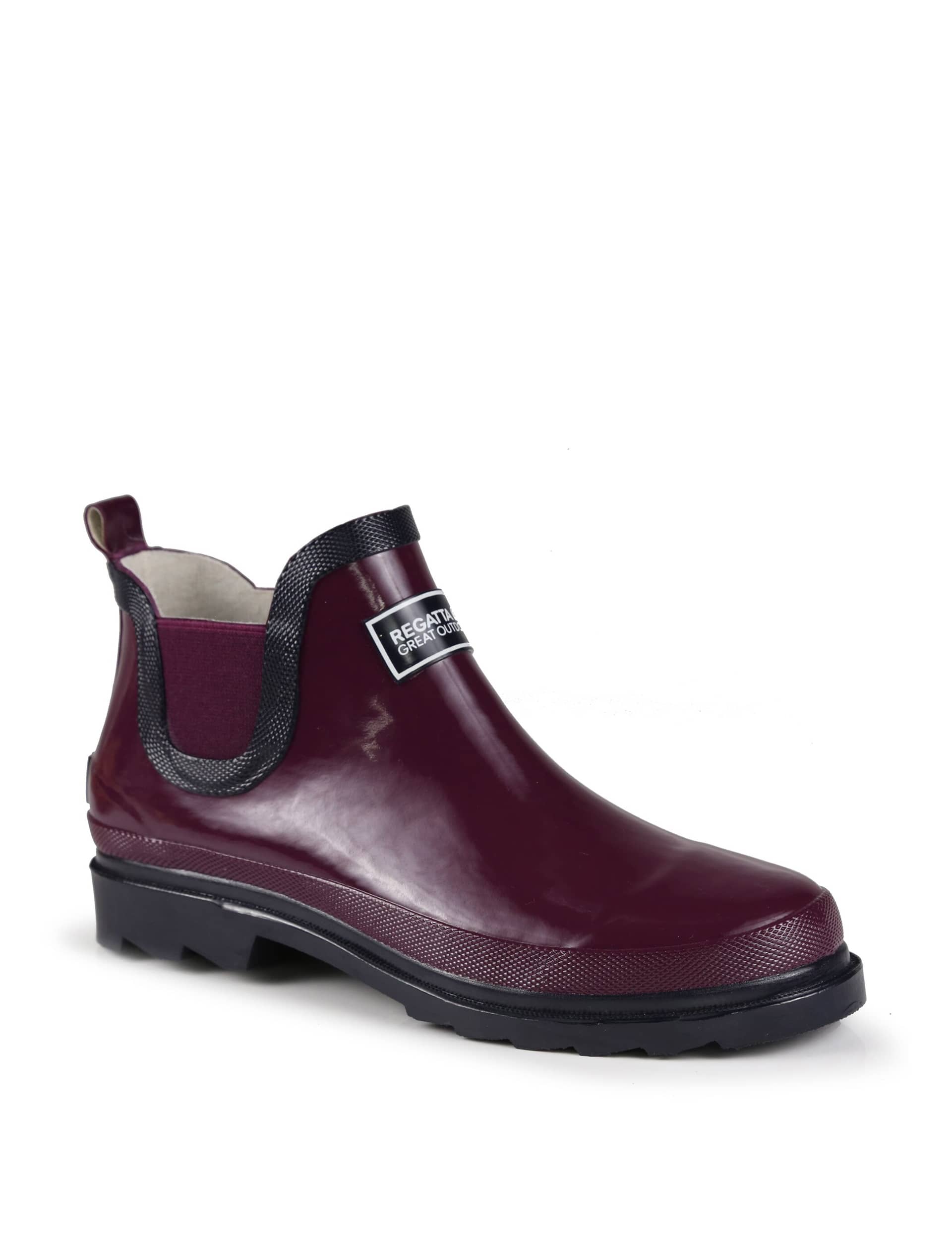 Regatta Women's Lady Harper Wellies - 6 - Burgundy, Burgundy,Black