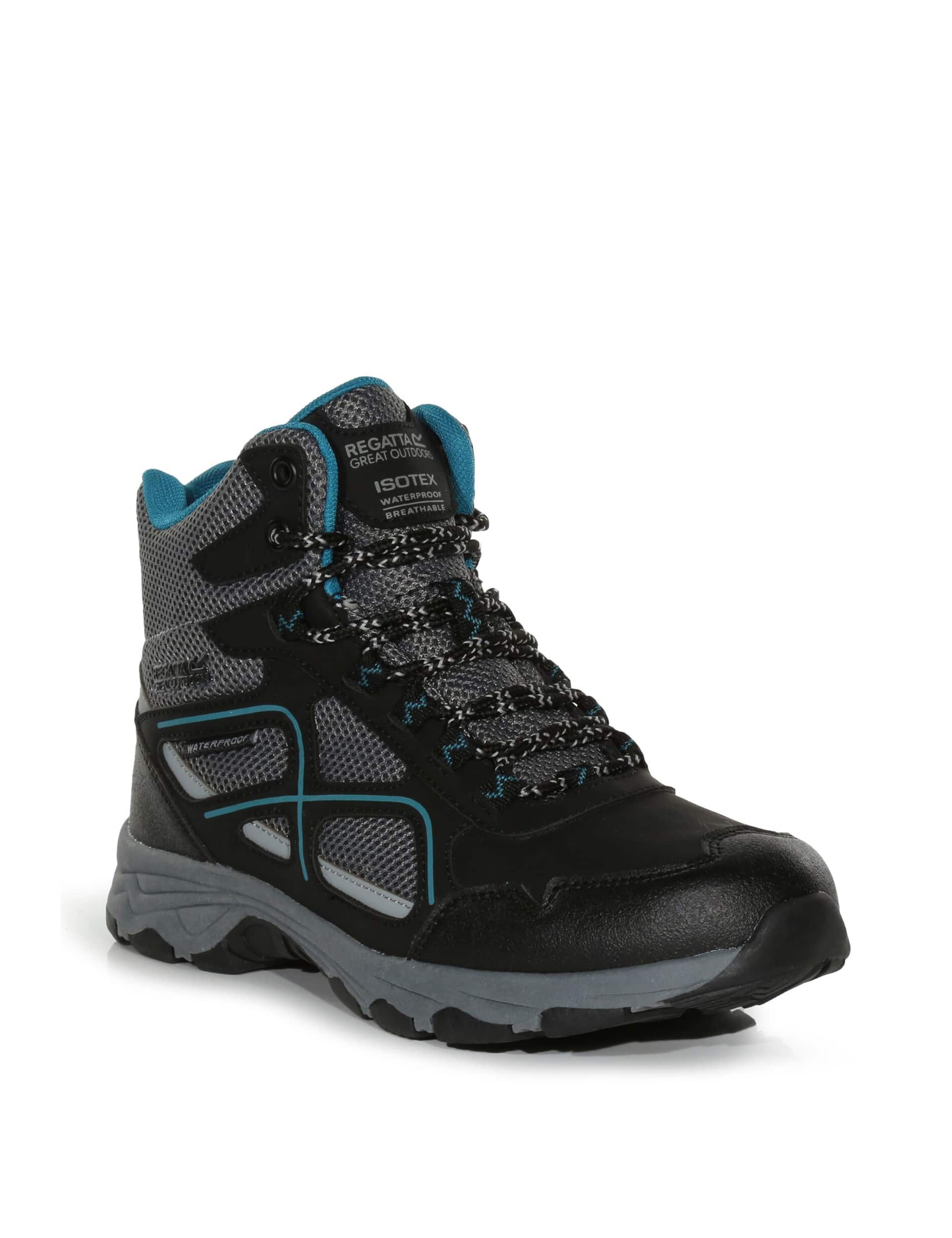 Regatta Women's Vendeavour Waterproof Walking Boots - 8 - Black Mix, Black Mix