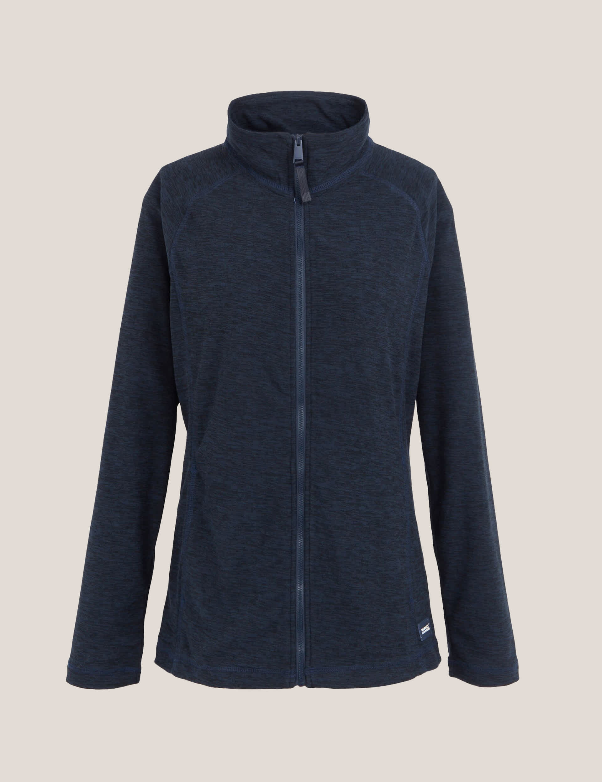 Regatta Women's Mayse Zip Up Funnel Neck Fleece - 12 - Navy, Navy,Purple,Dark Grey