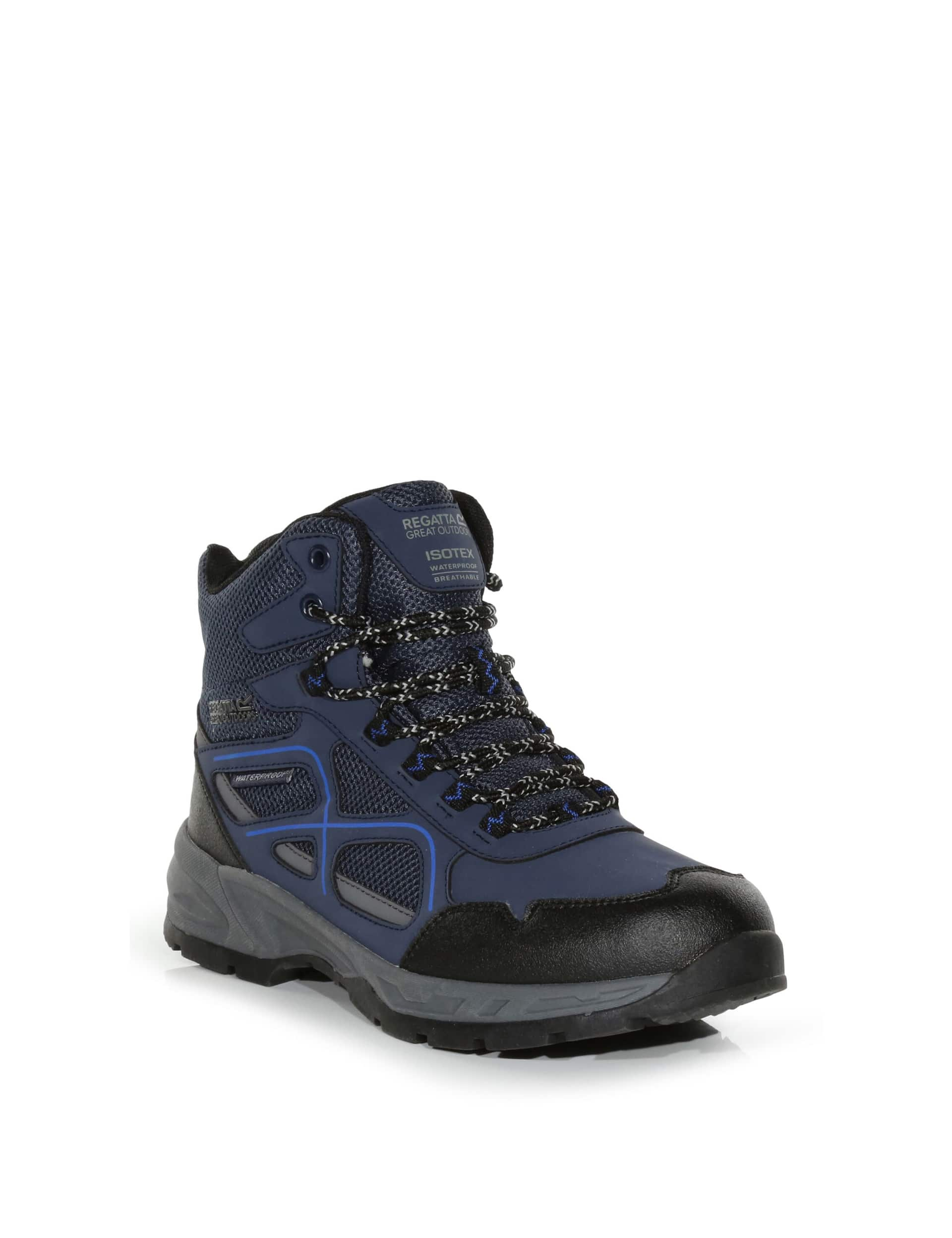 Regatta Men's Vendeavour Waterproof Walking Boots - 9 - Blue Mix, Blue Mix