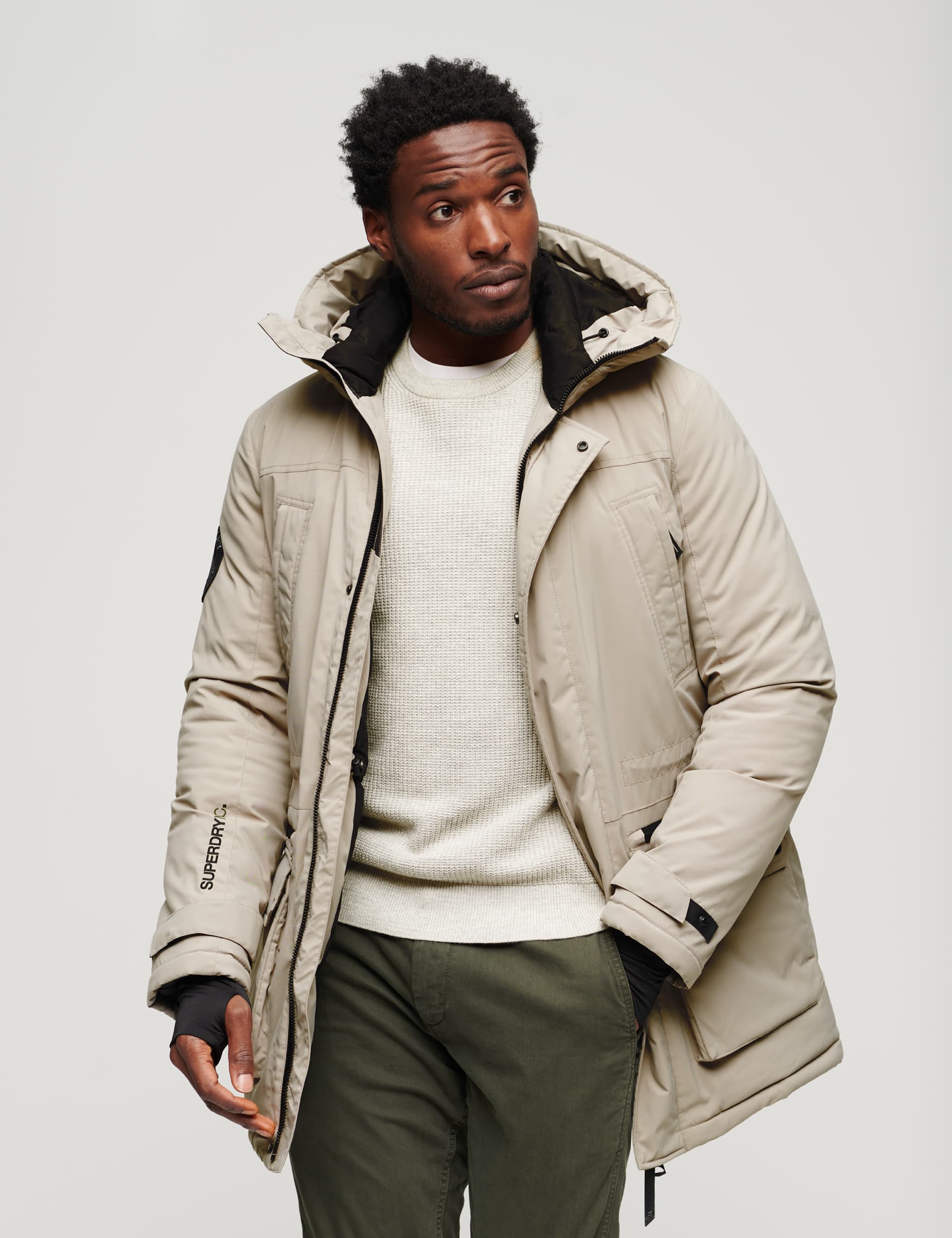 Superdry Men's City Padded Parka Jacket