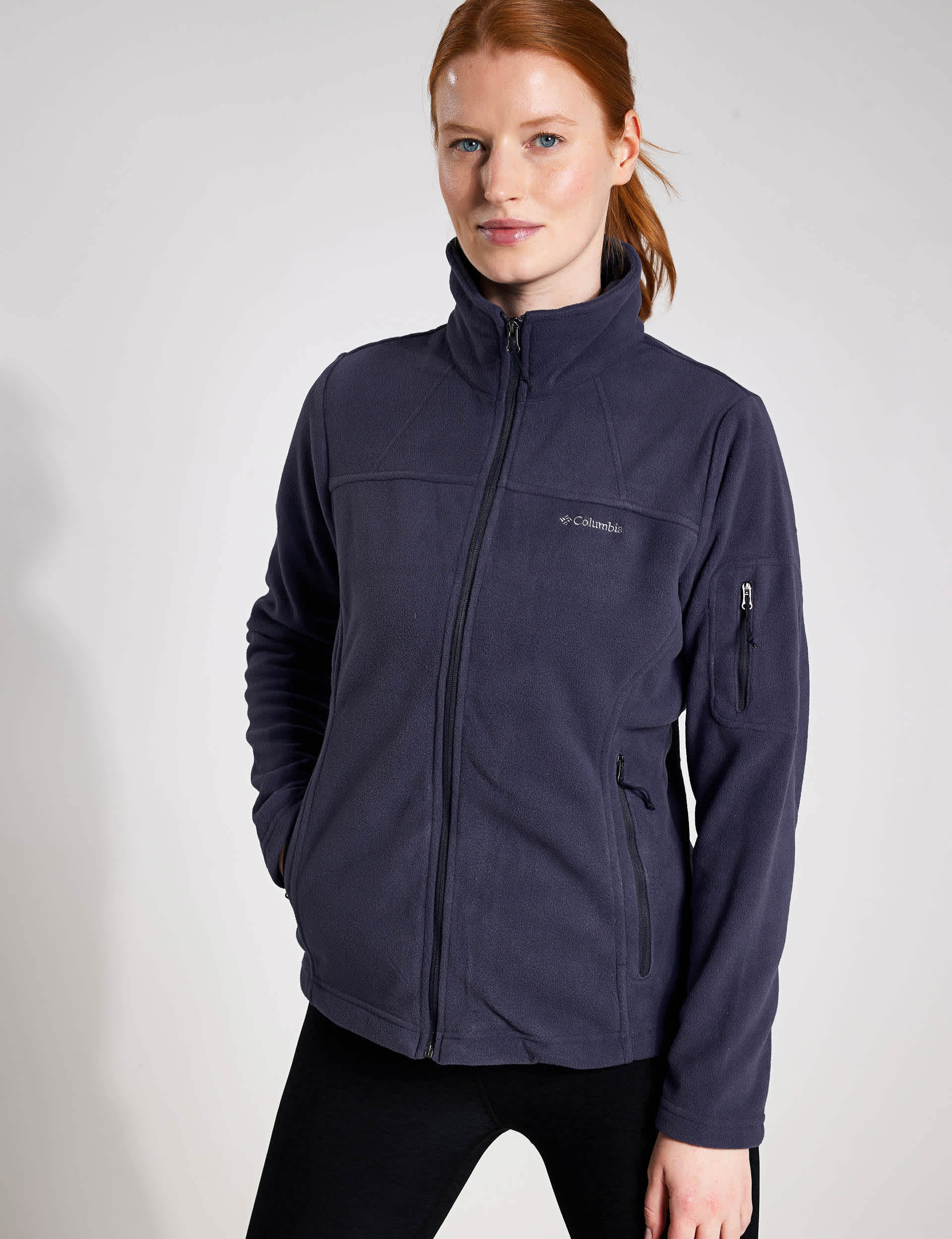 Columbia Women's Fast Trek II Funnel Neck Jacket - Navy, Navy