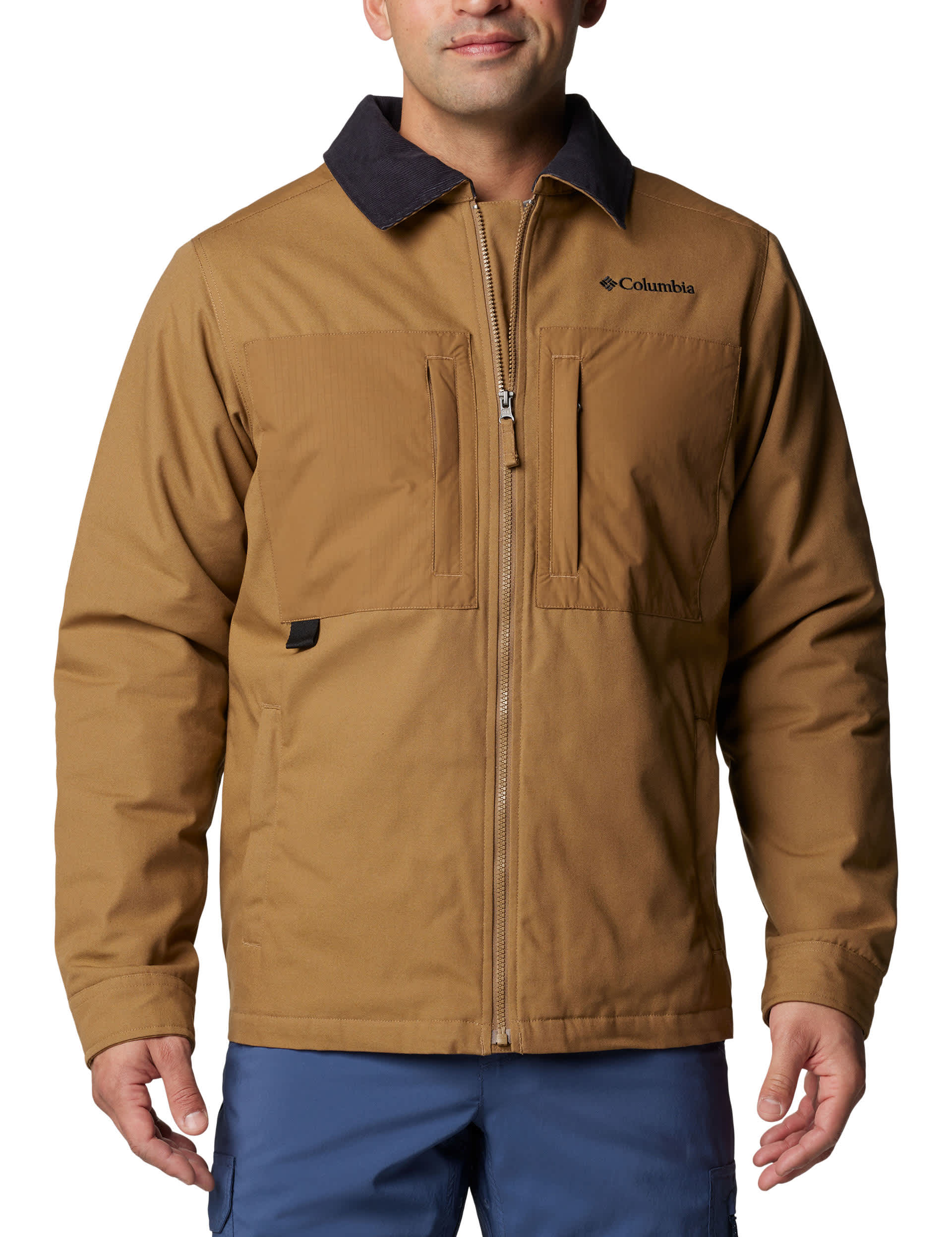 Columbia Men's Loma Vista Fusion Lightweight Jacket - Tan, Black,Tan