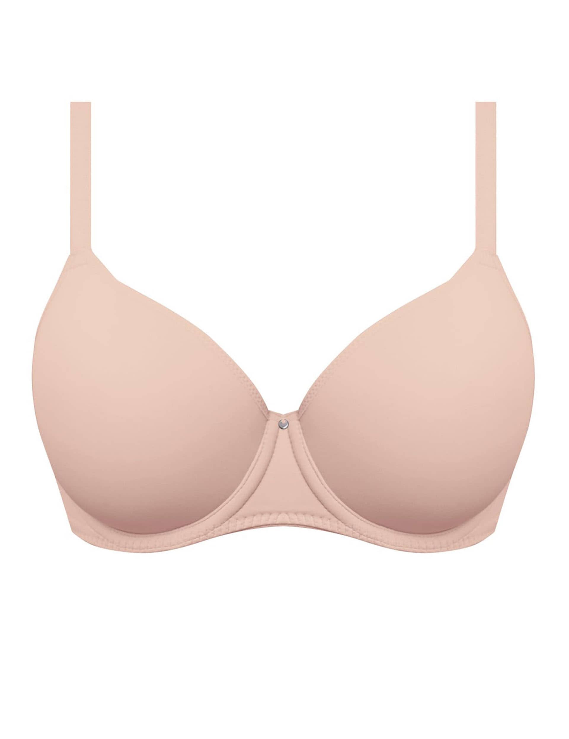 Fantasie Women's Aura Wired Full Cup T-Shirt Bra - 32G - Beige, Black,Beige