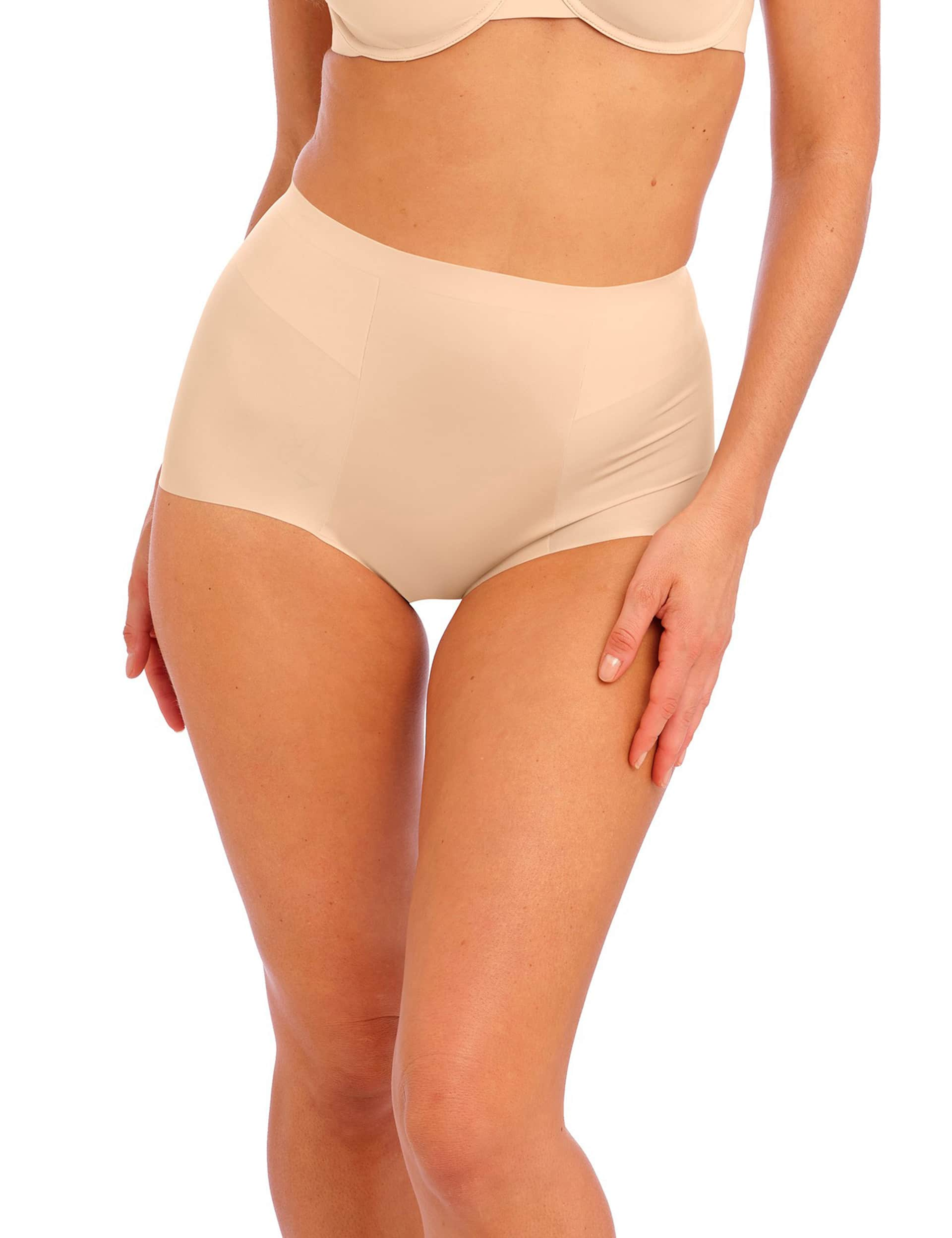 Wacoal Women's Ins Secret Medium Control Shaping Knickers - Beige, Black,Beige