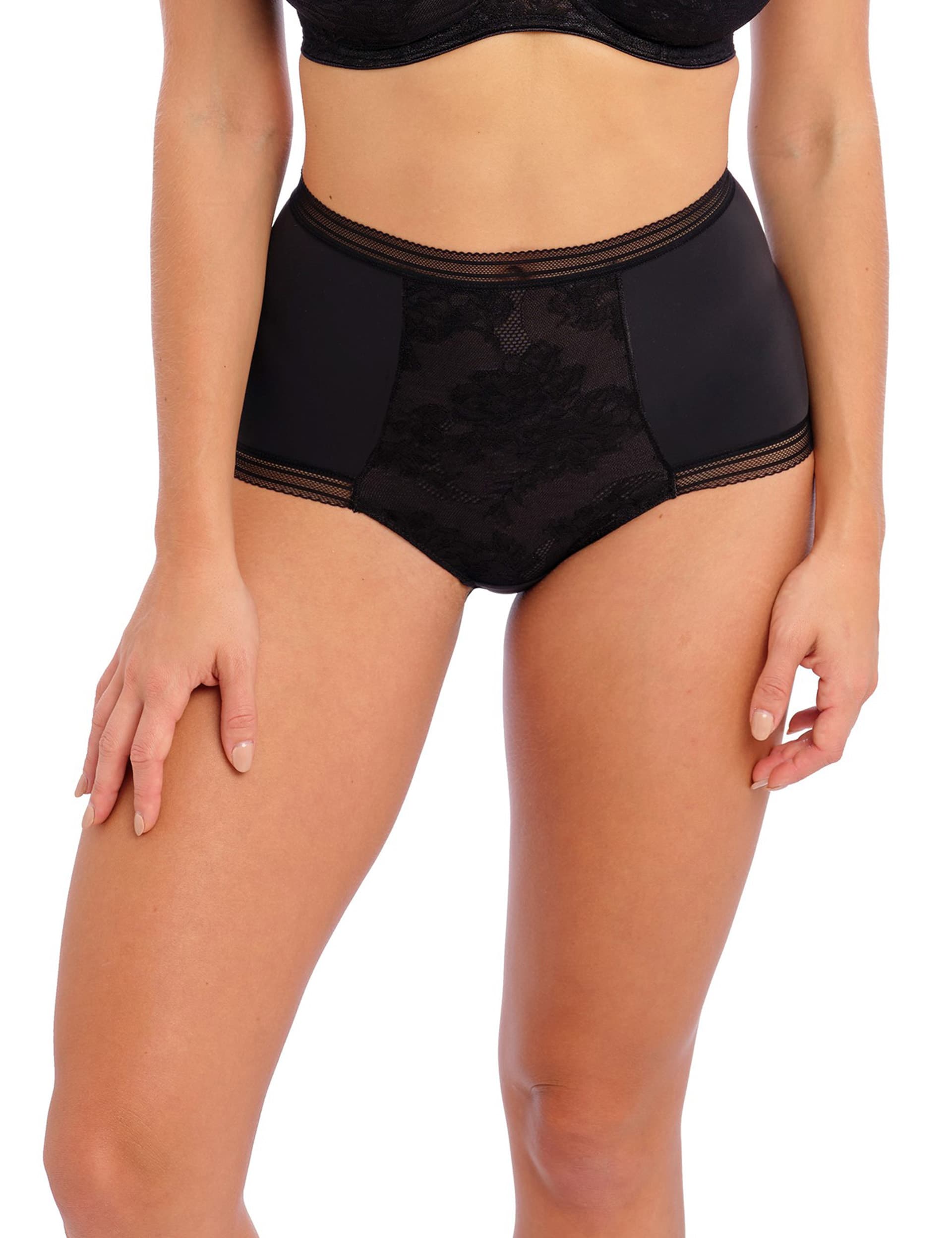 Fantasie Women's Fusion Lace Full Briefs - M - Black, Black