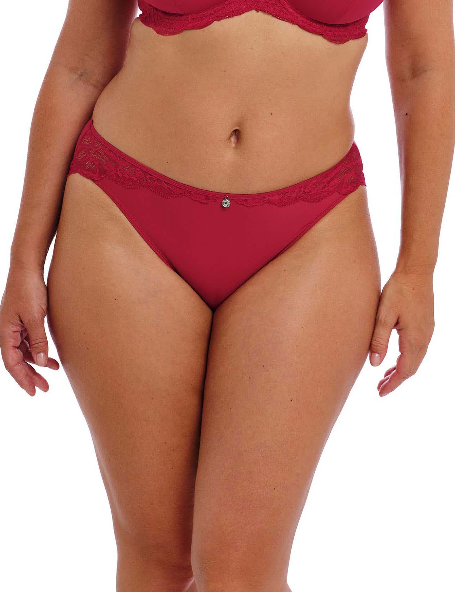 Fantasie Women's Reflect Lace Knickers - Red, Red