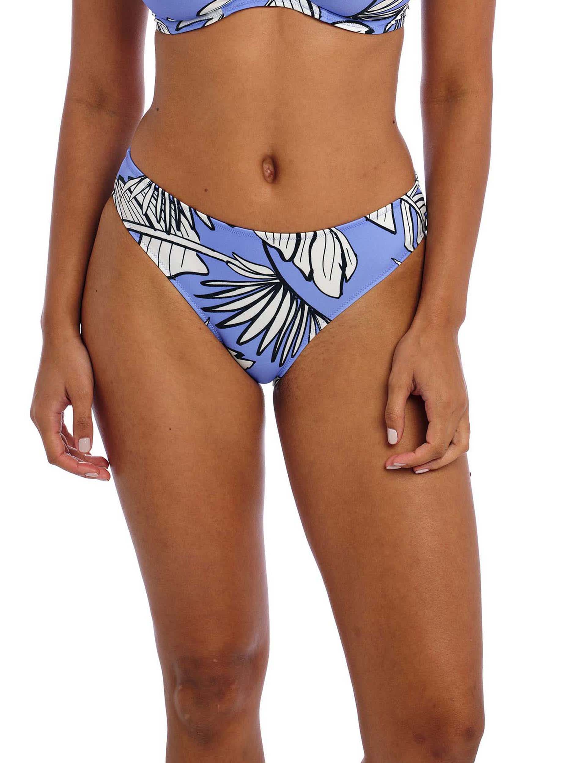 Freya Women's Mali Printed Bikini Bottoms - Blue Mix, Blue Mix