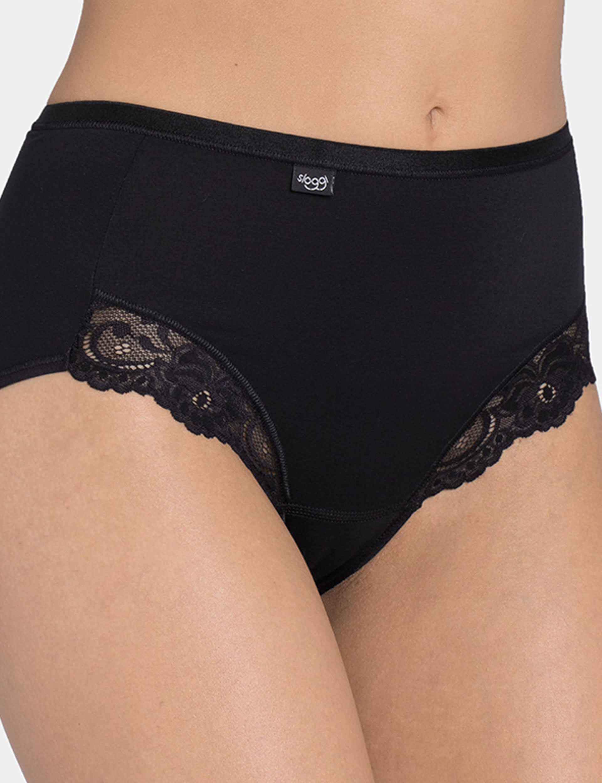 Sloggi Women's Romance Maxi Cotton Blend Full Briefs