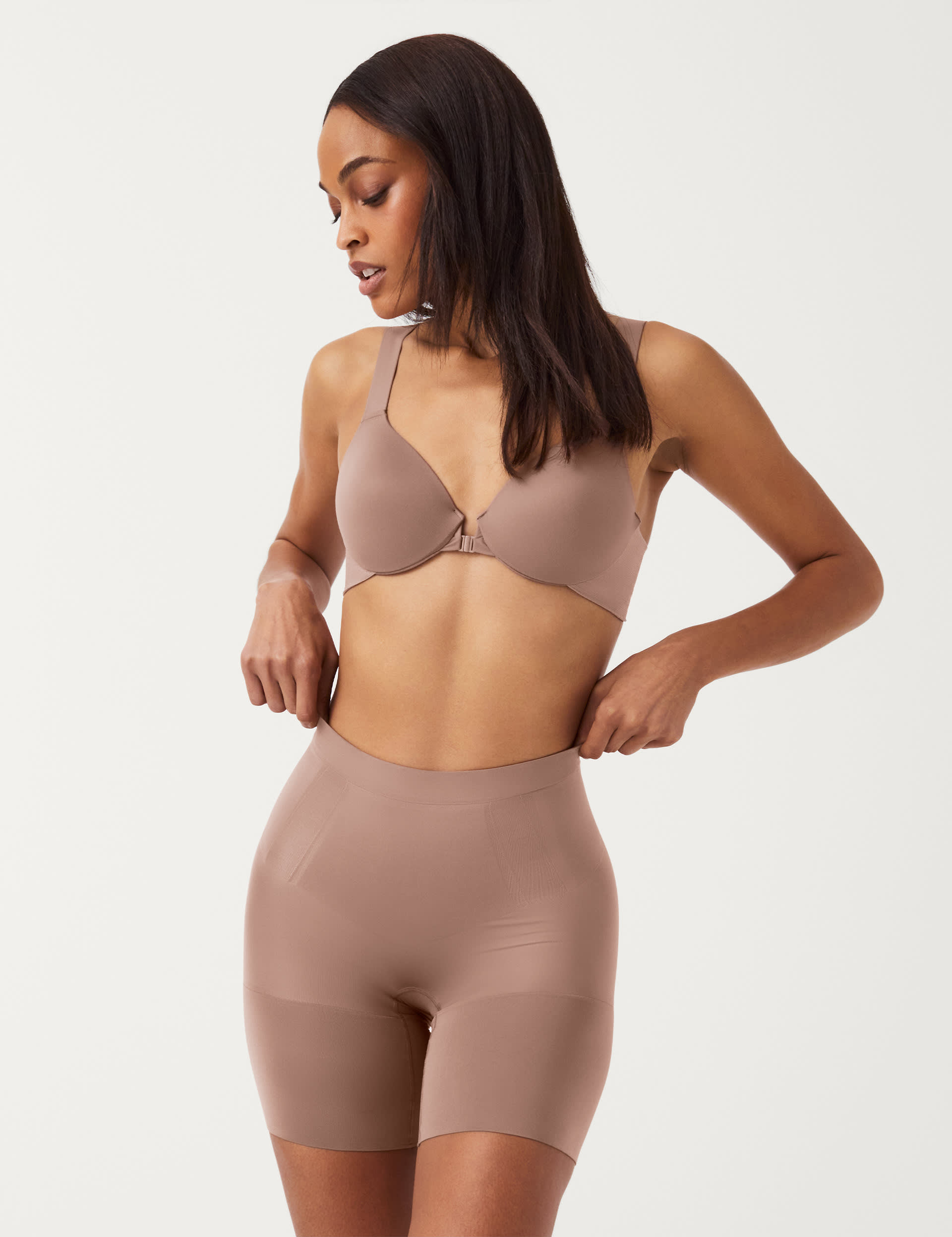 Spanx Women's Oncore Firm Control Mid-Thigh Shorts