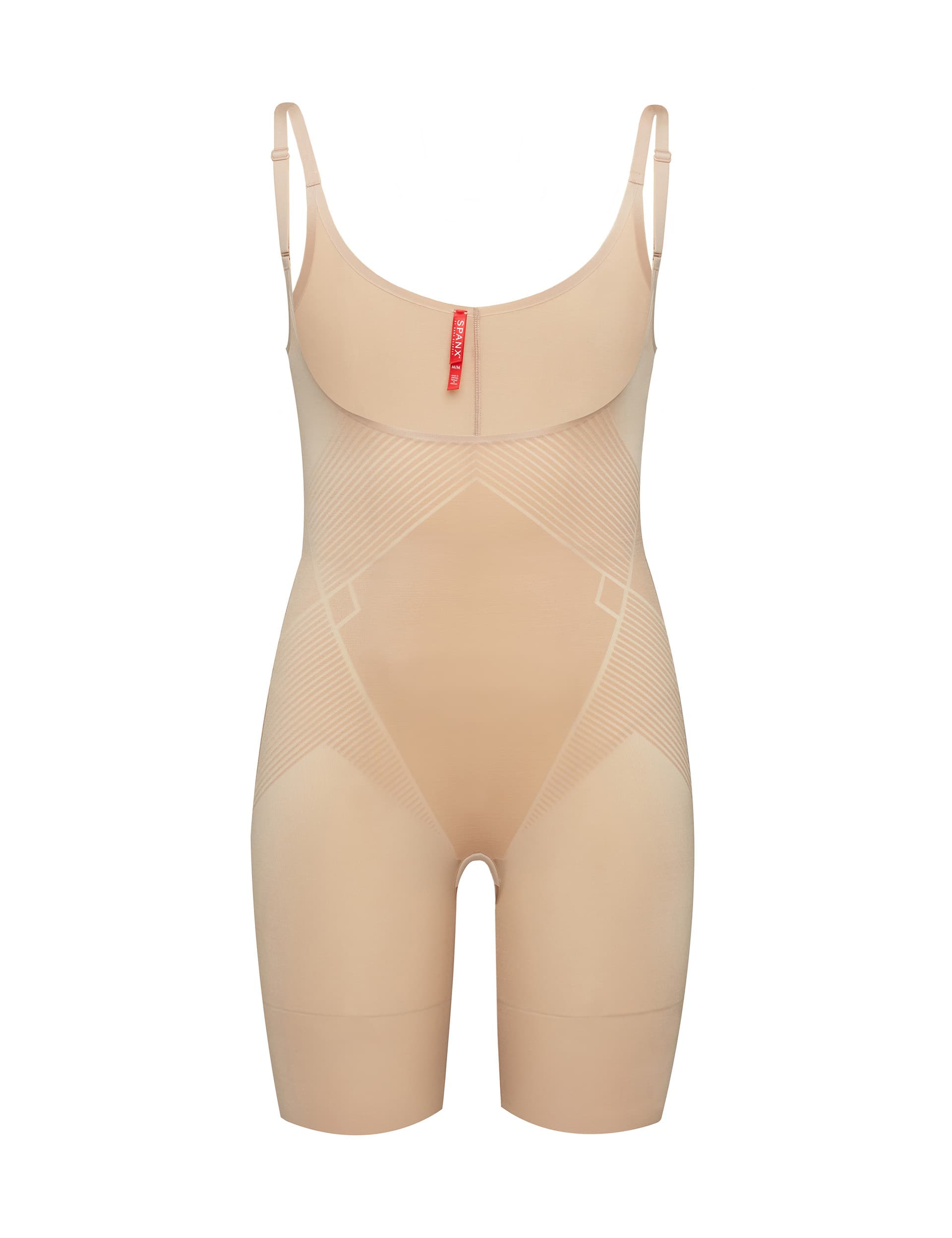 Spanx Women's Thinstincts 2.0 Medium Control Open Bust Shaping Body - Beige, Beige,Brown,Black