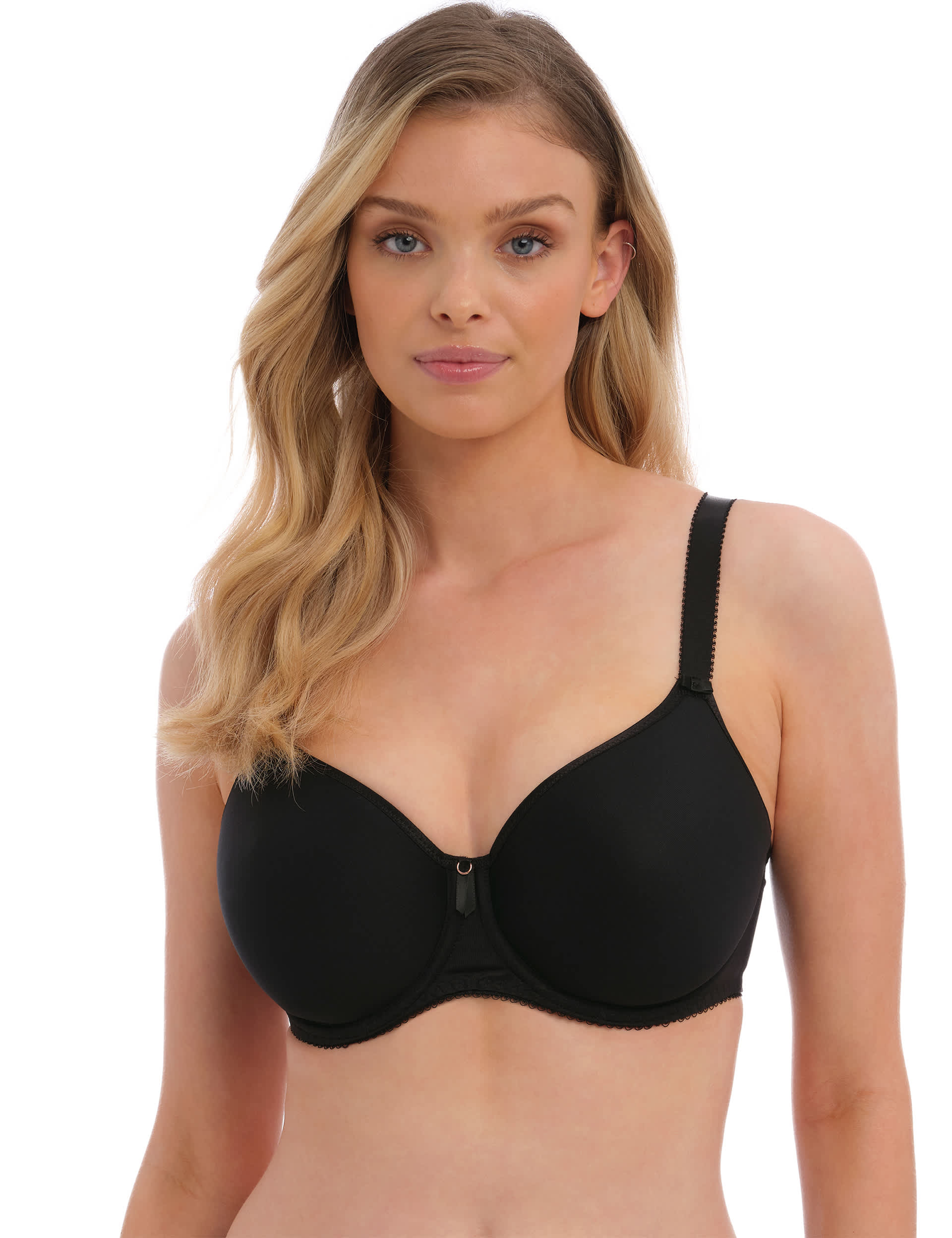 Fantasie Women's Rebecca Essentials Wired T-Shirt Bra - 40DD - Black, Black