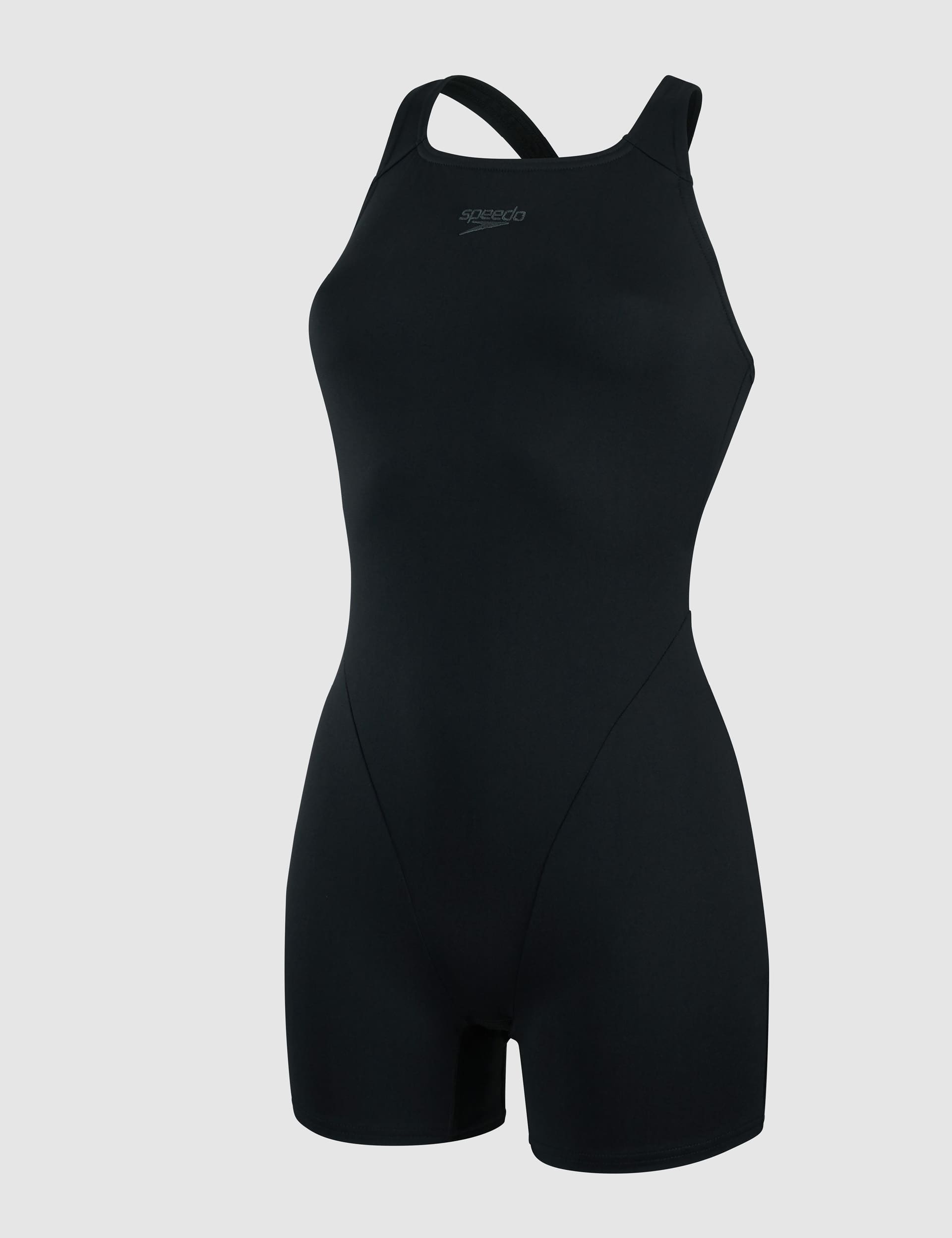 Speedo Women's Square Neck Swimsuit - 6 - Black, Black