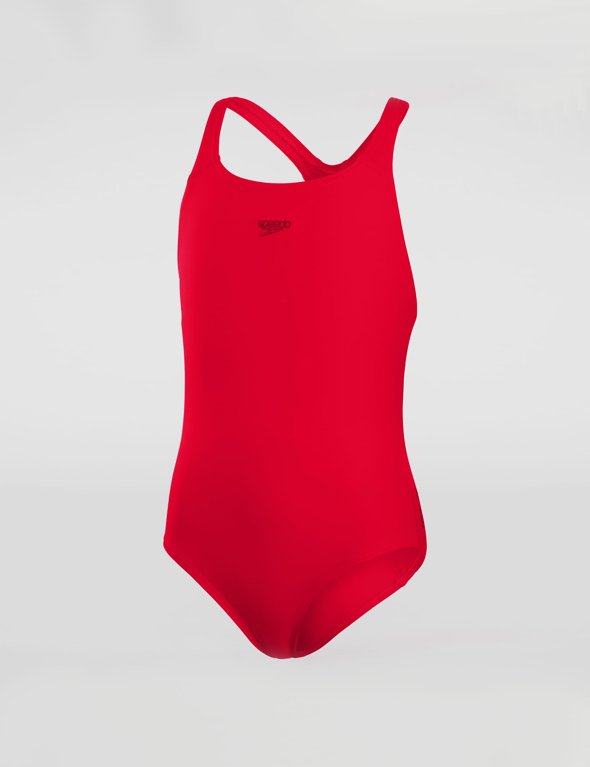 Speedo Girls Medalist Swimsuit (4-16 Yrs) - 15-16 - Red, Red