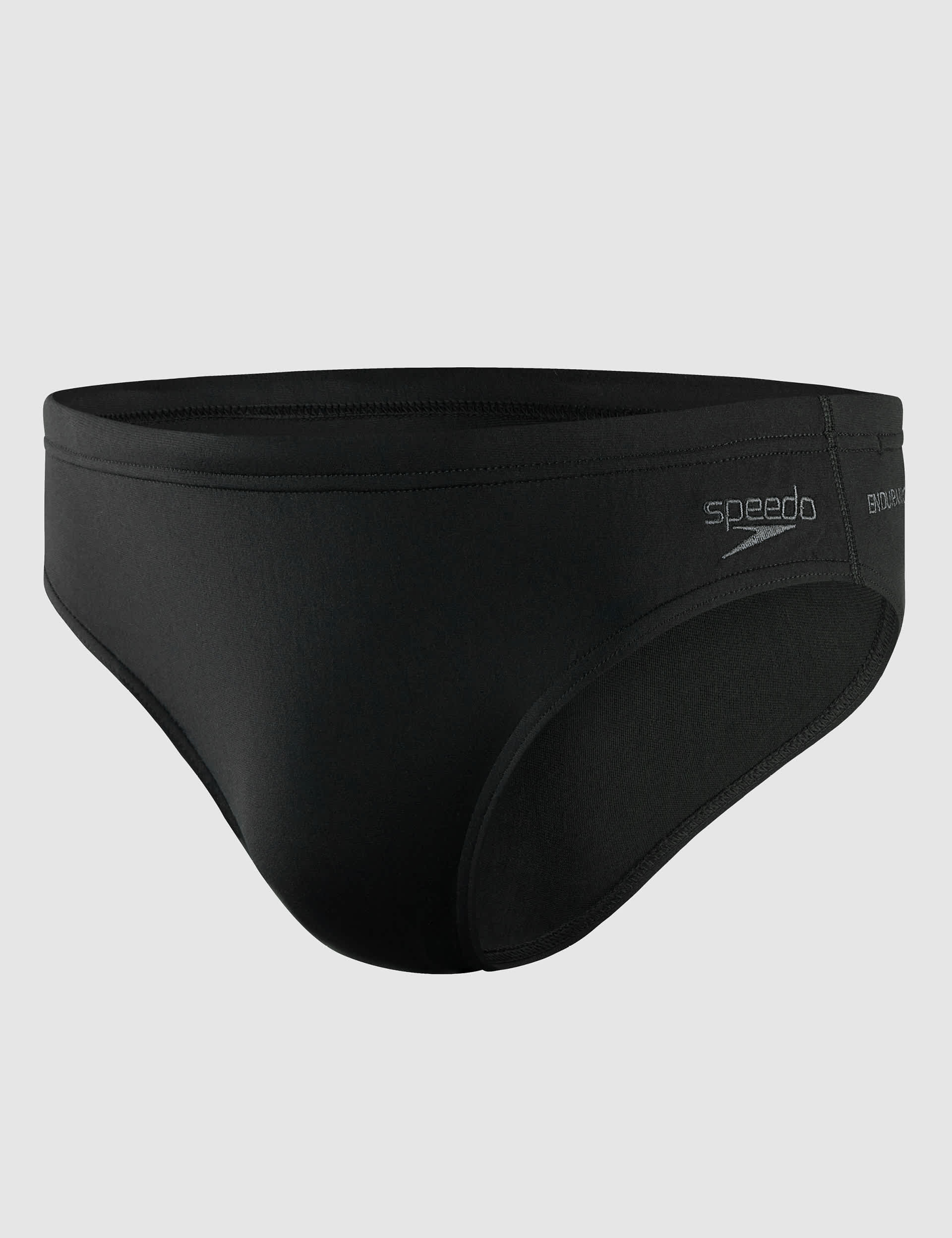 Speedo Men's Swim Briefs - 28 - Black, Black