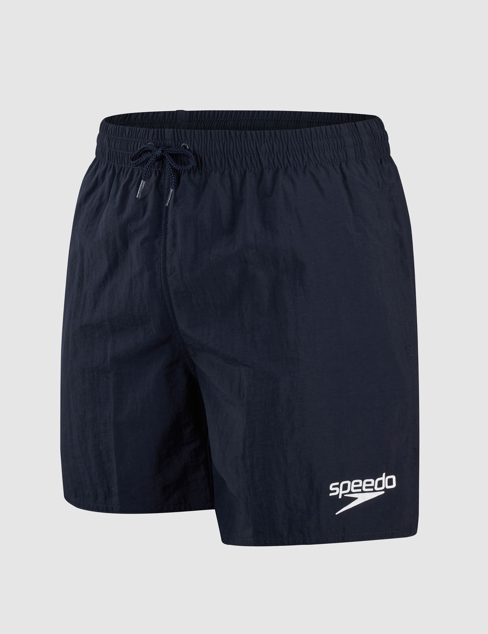 Speedo Men's Pocketed Swim Shorts - Navy, Navy,Blue,Black,Red