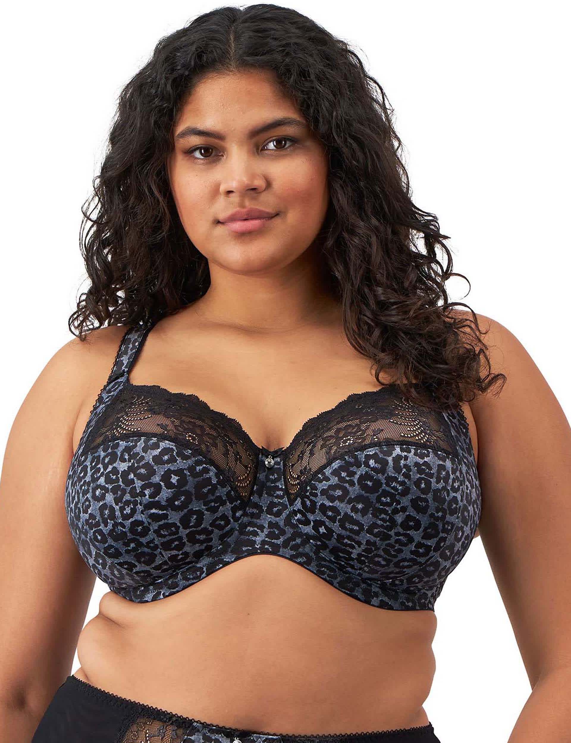 Elomi Women's Morgan Animal Print Wired Full Cup Bra DD-K