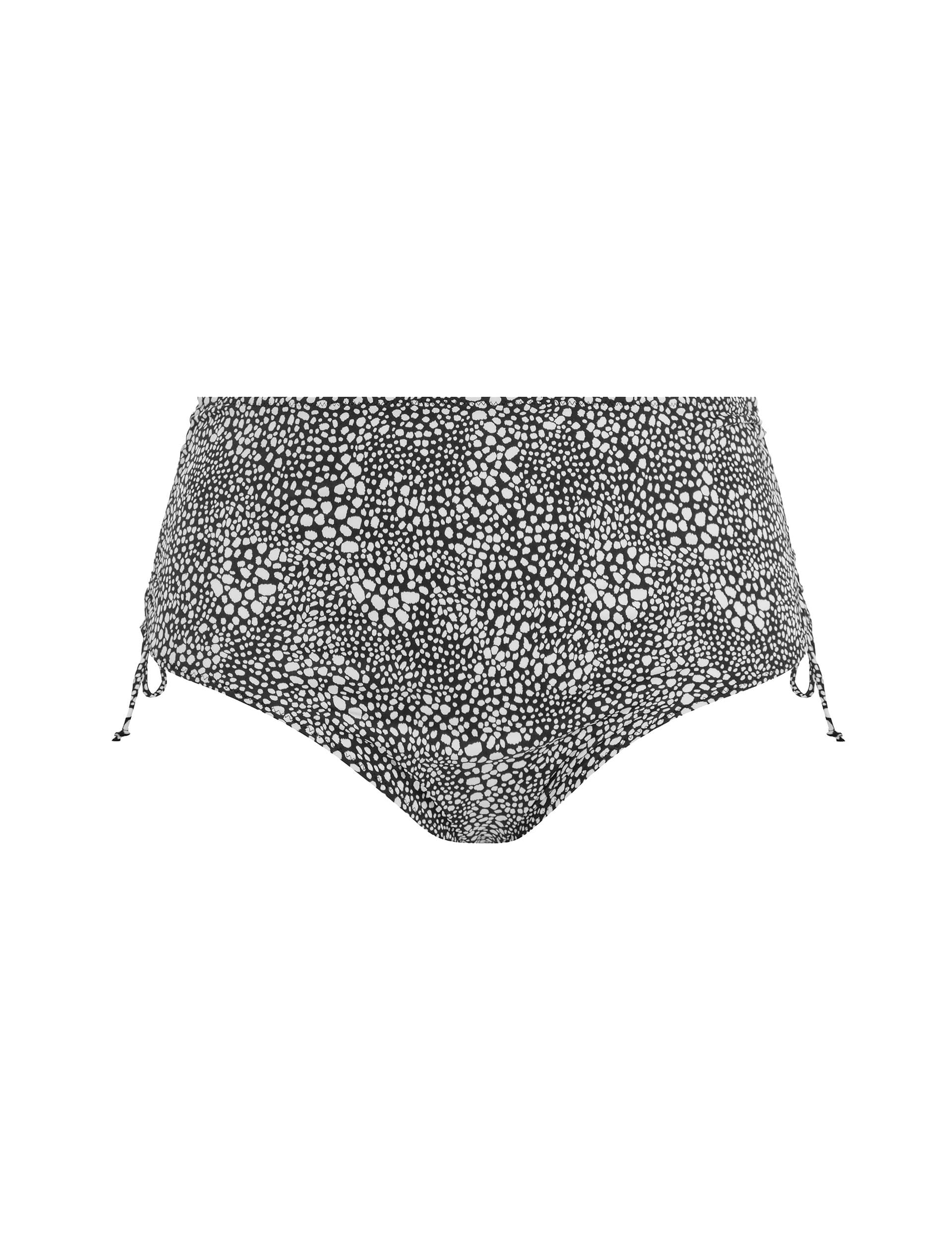 Elomi Women's Pebble Cove Printed Bikini Bottoms - 14 - Black Mix, Black Mix