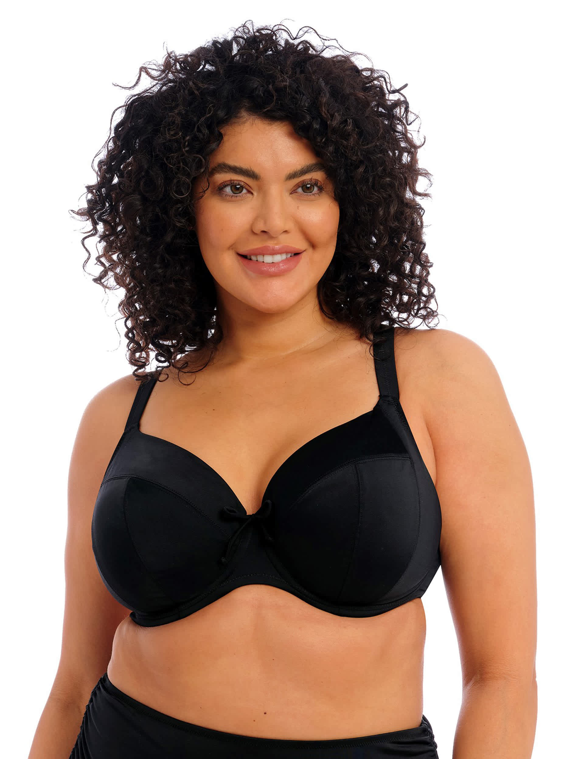 Elomi Women's Wired Plunge Scoop Neck Bikini Top