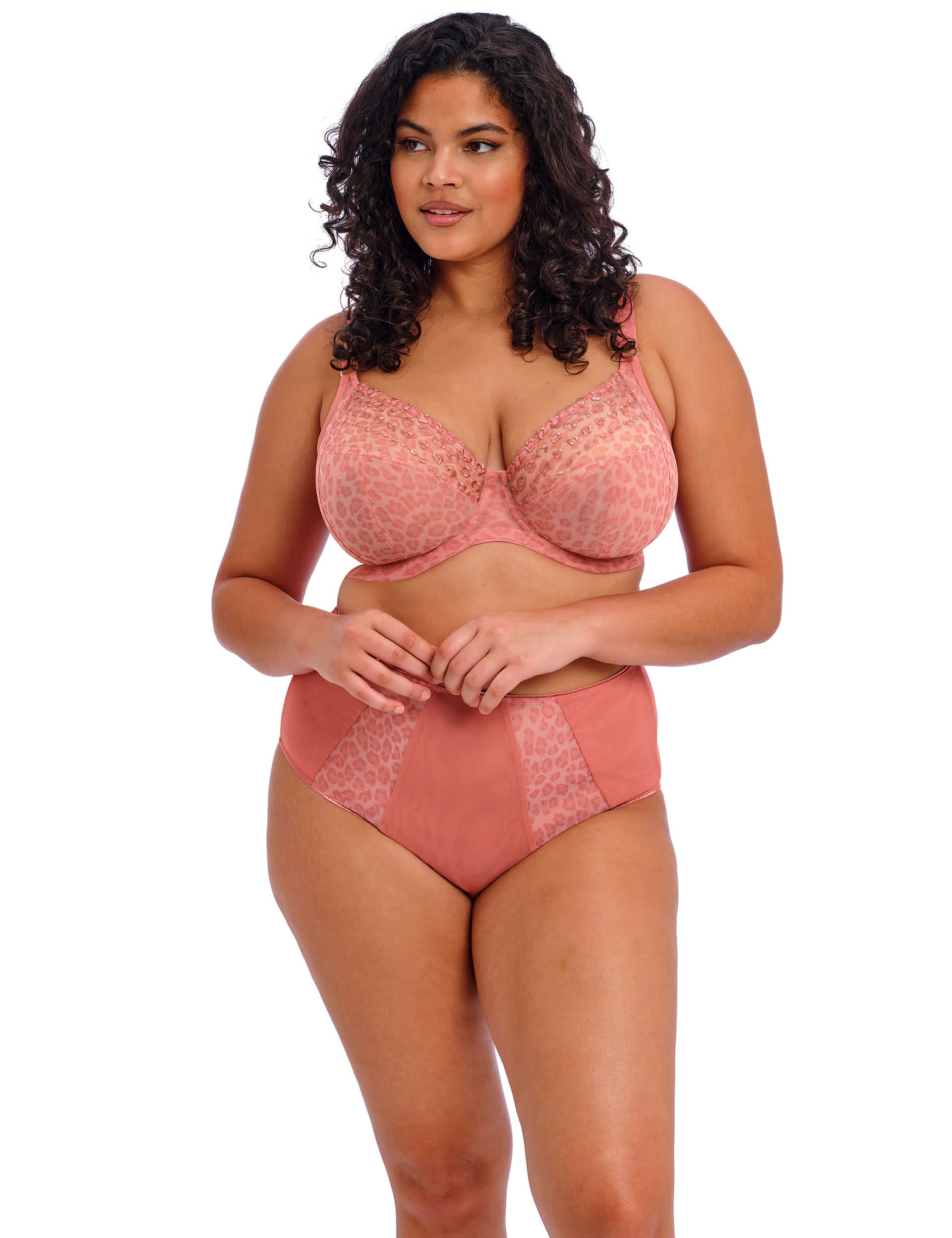 Elomi Women's Matilda Full Briefs - XL - Rose Mix, Rose Mix