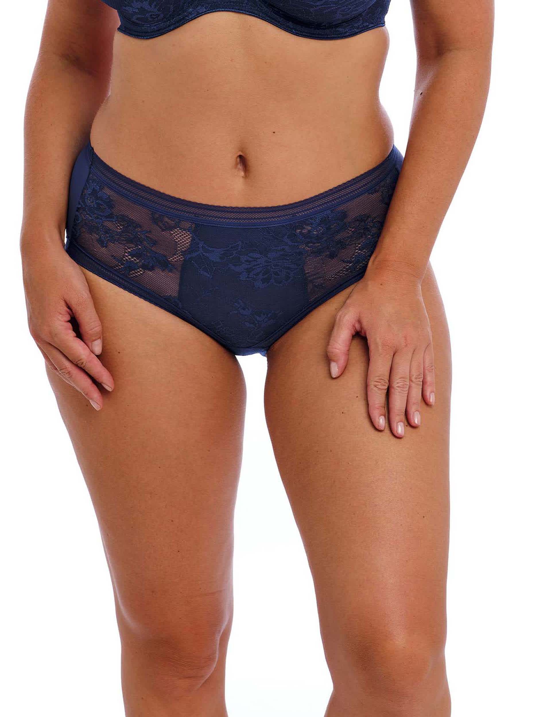 Fantasie Women's Fusion Lace Briefs - M - Blue, Blue