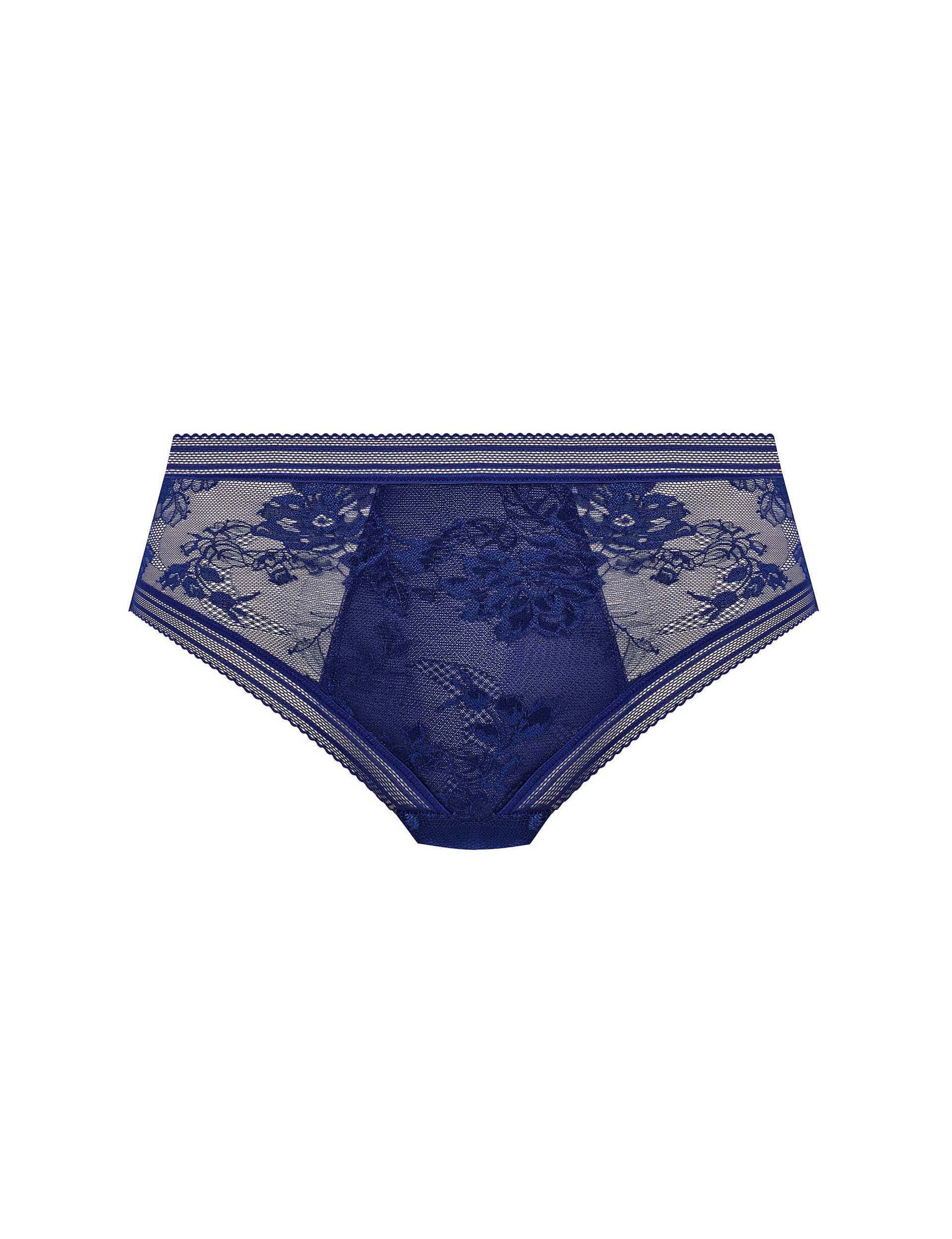 Fantasie Women's Fusion Lace Briefs - M - Blue, Blue