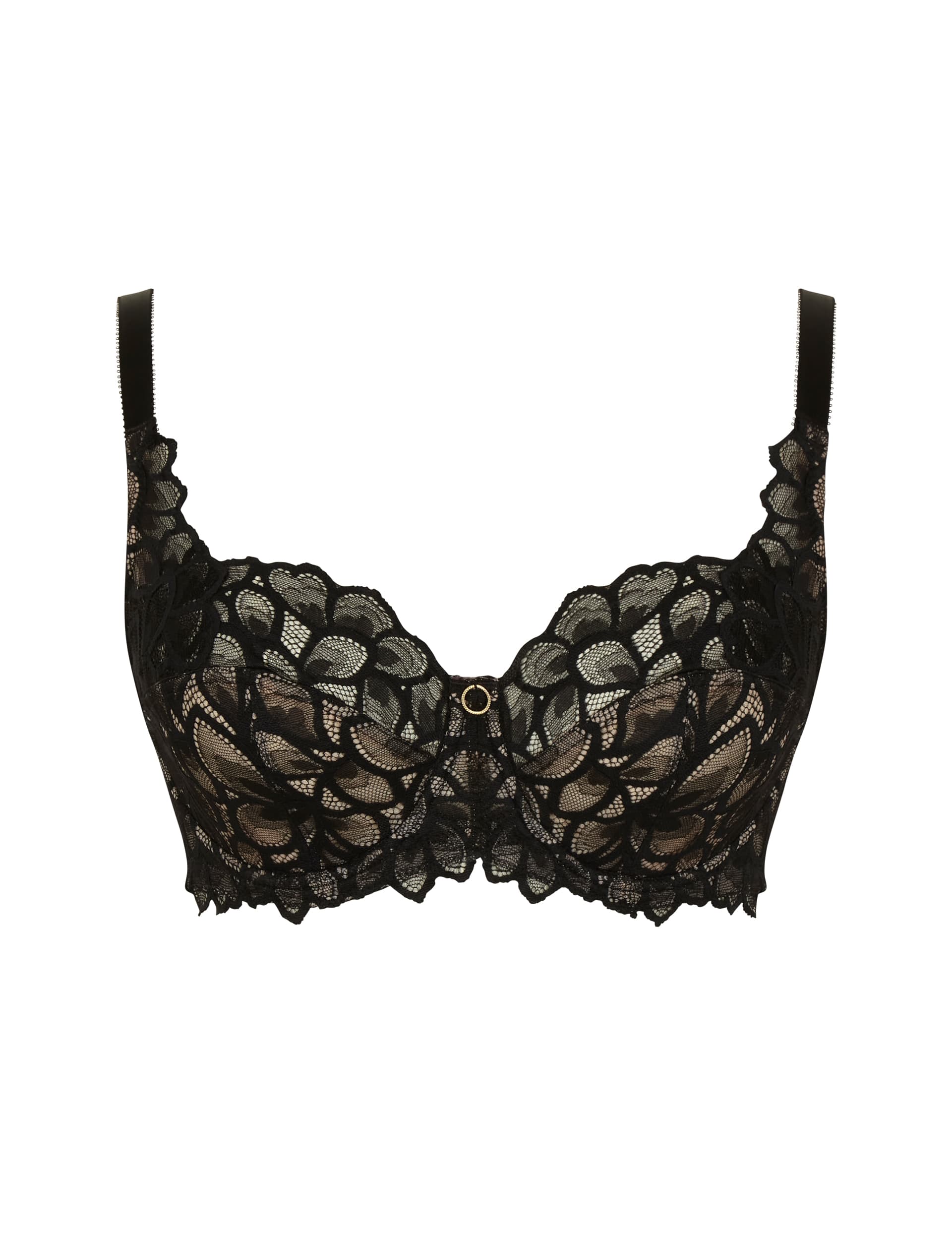 Panache Women's Allure Lace Wired Full Cup Bra D-J
