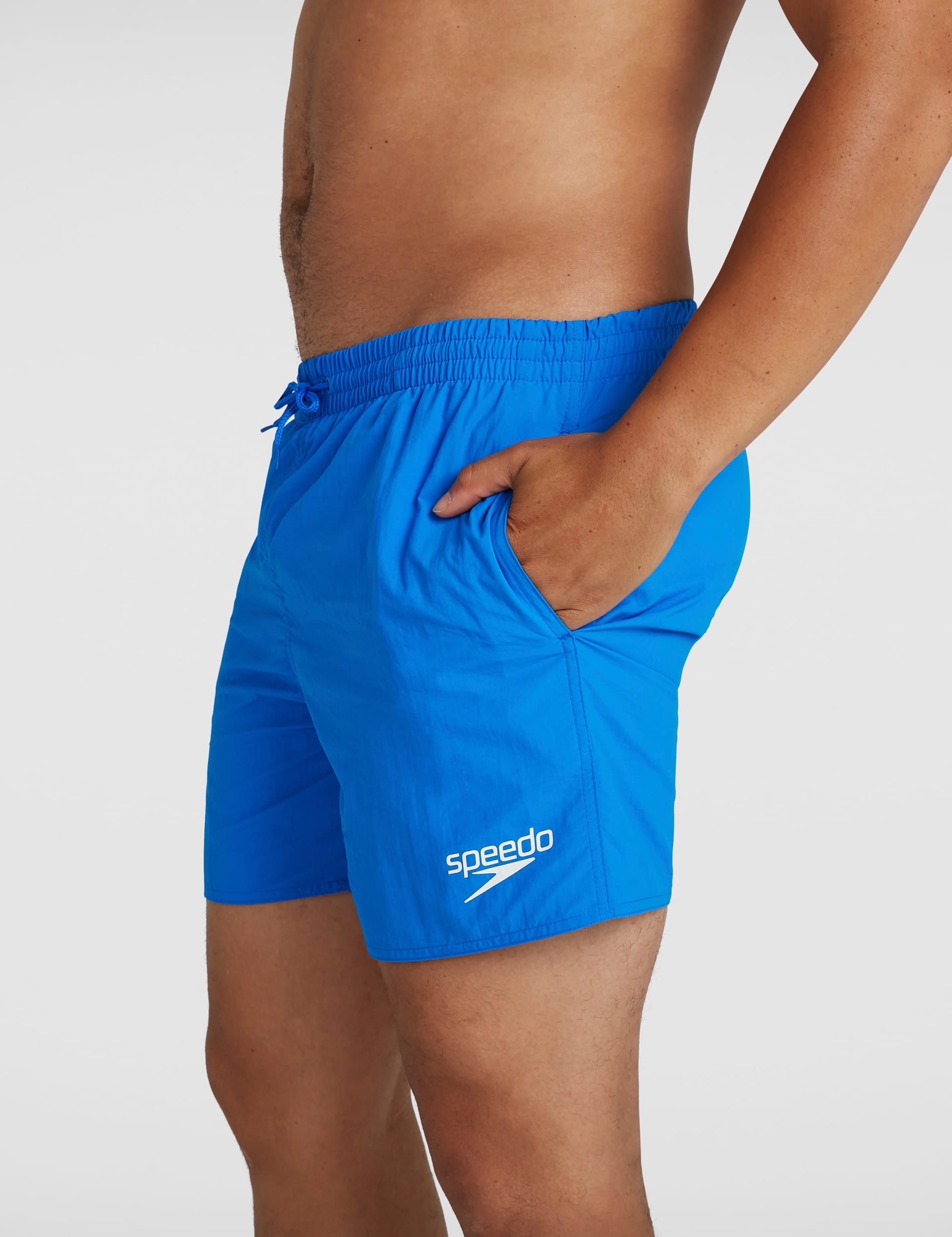 Speedo Men's Essential 16 Watershort Pocketed Swim Shorts - Blue, Blue,Green,Dark Blue