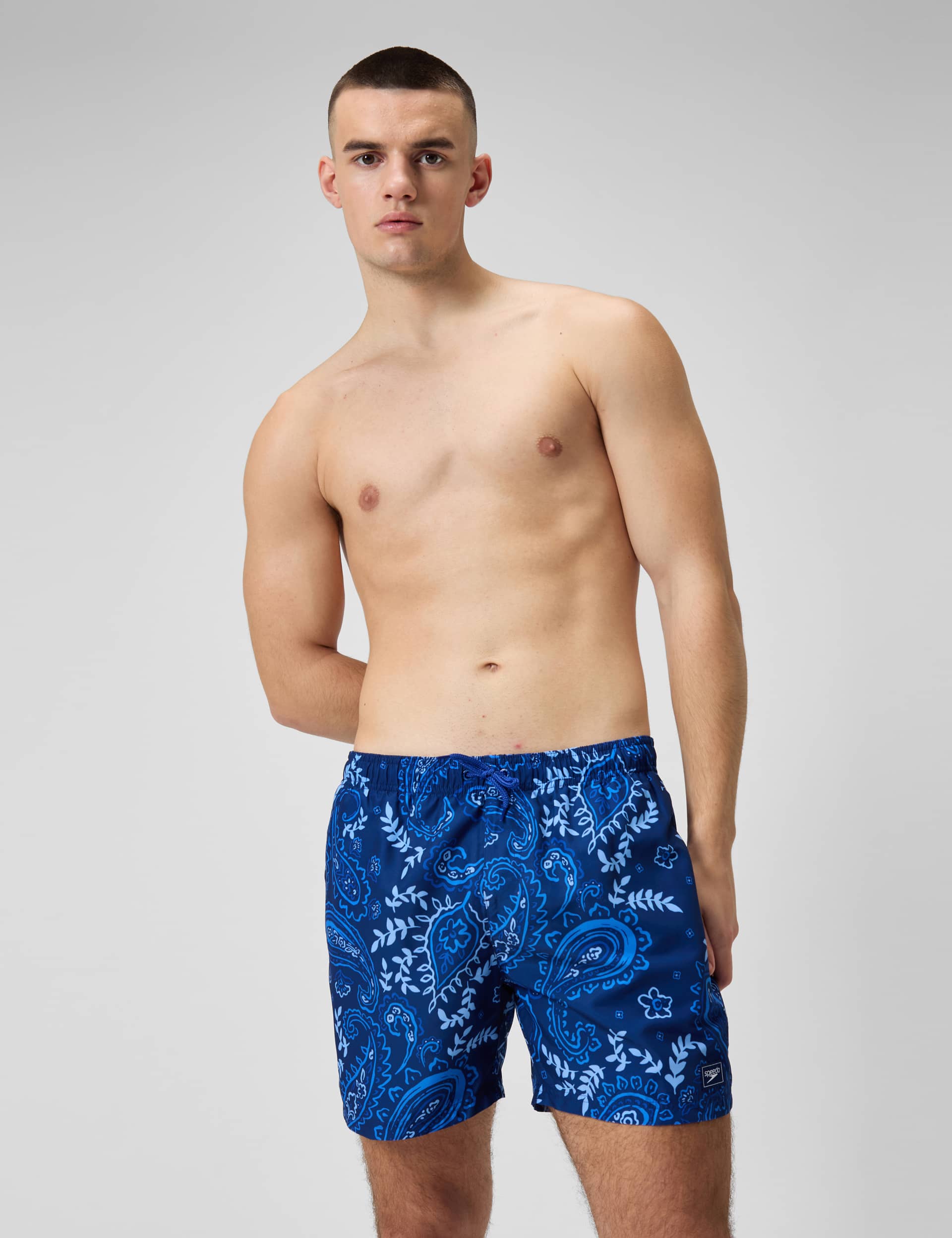 Speedo Men's Printed Leisure 16 Watershort Swim Shorts