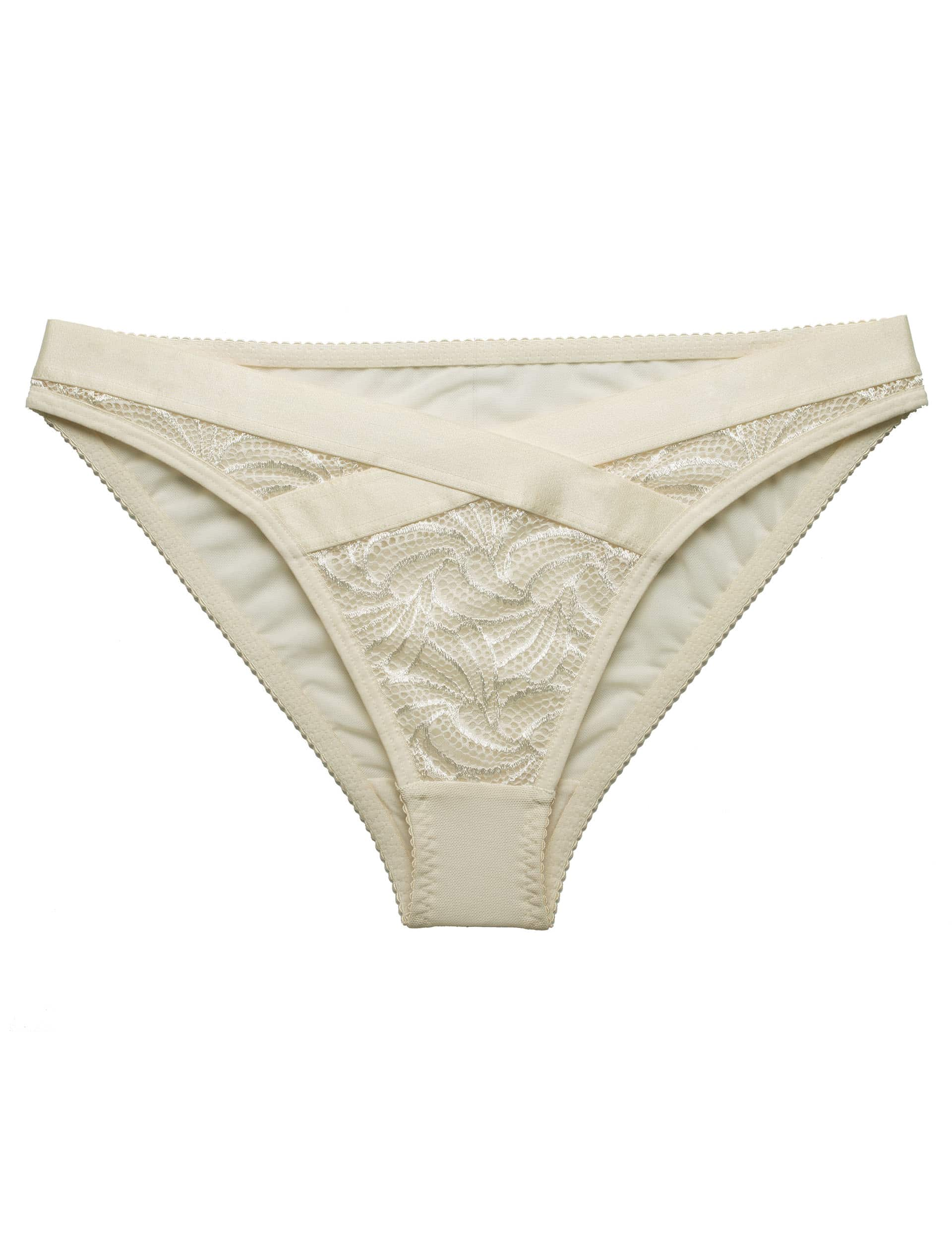 Hotmilk Women's Warrior Lace Bikini Knickers - 16 - Ivory, Ivory