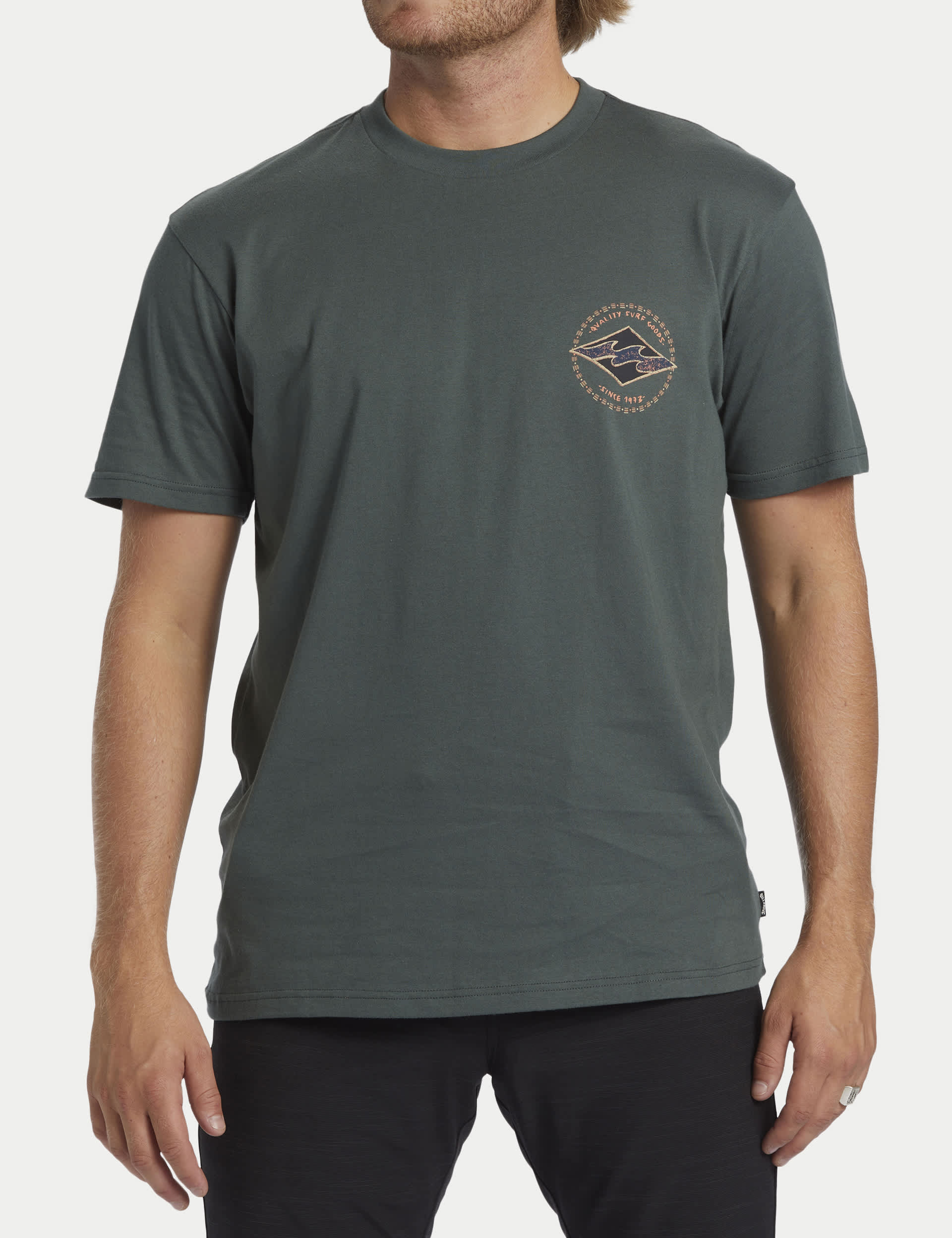 Billabong Men's Rotor Diamond Pure Cotton Graphic T-Shirt