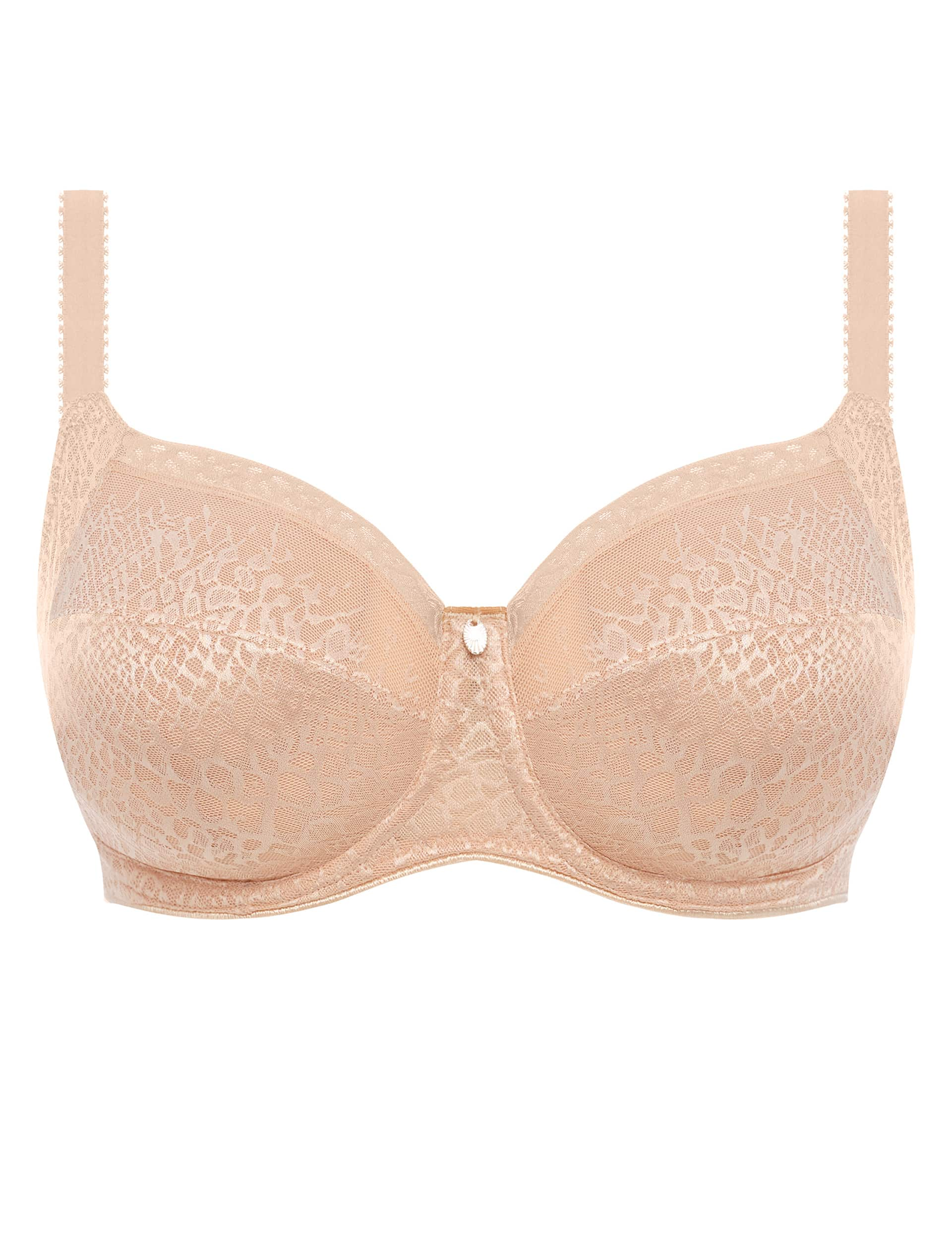 Fantasie Women's Envisage Wired Side Support Full Cup Bra D-HH - 34DD - Natural Beige, Natural Beige