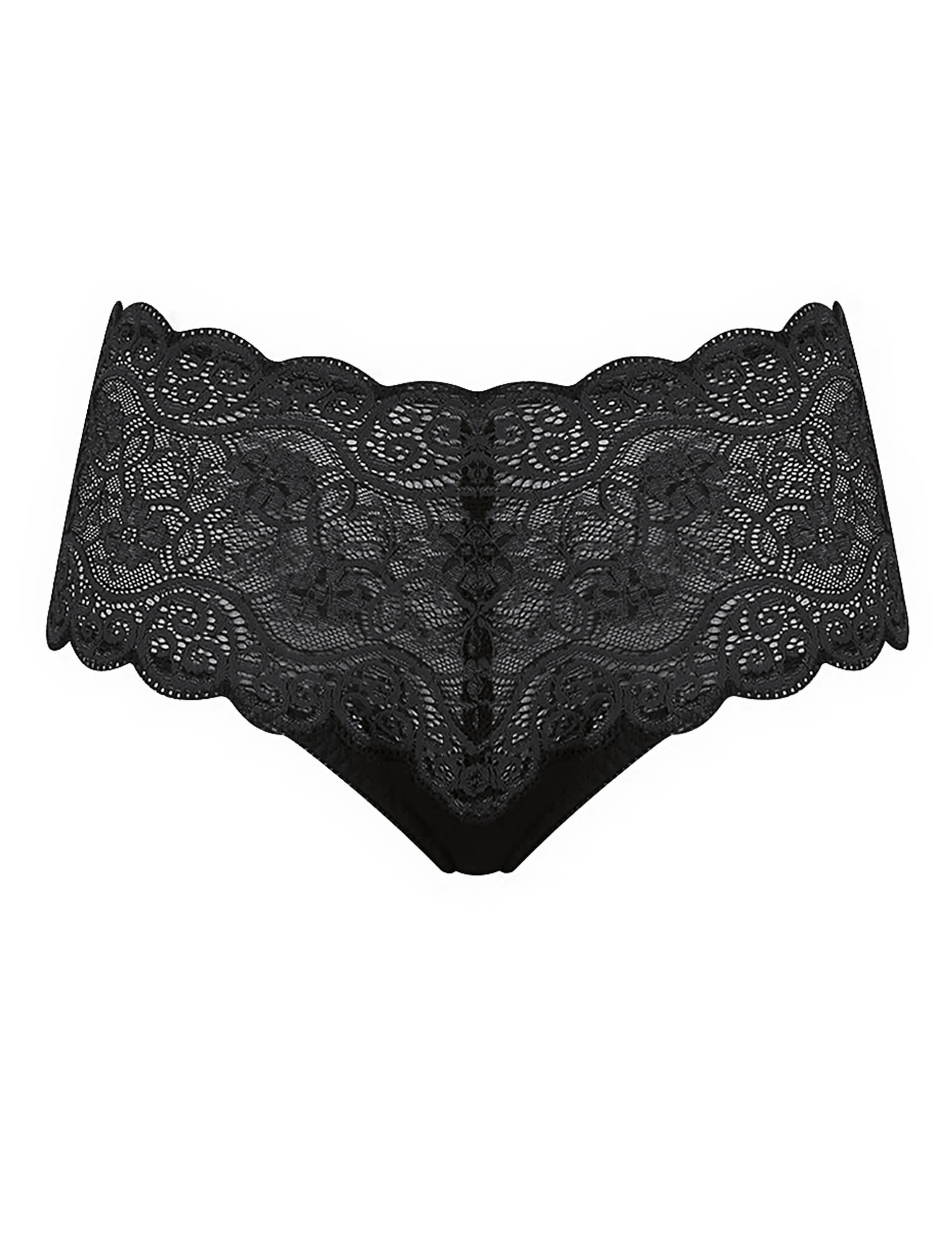 Triumph Women's Amourette 300 All Over Lace Full Briefs - 16 - Black, Black