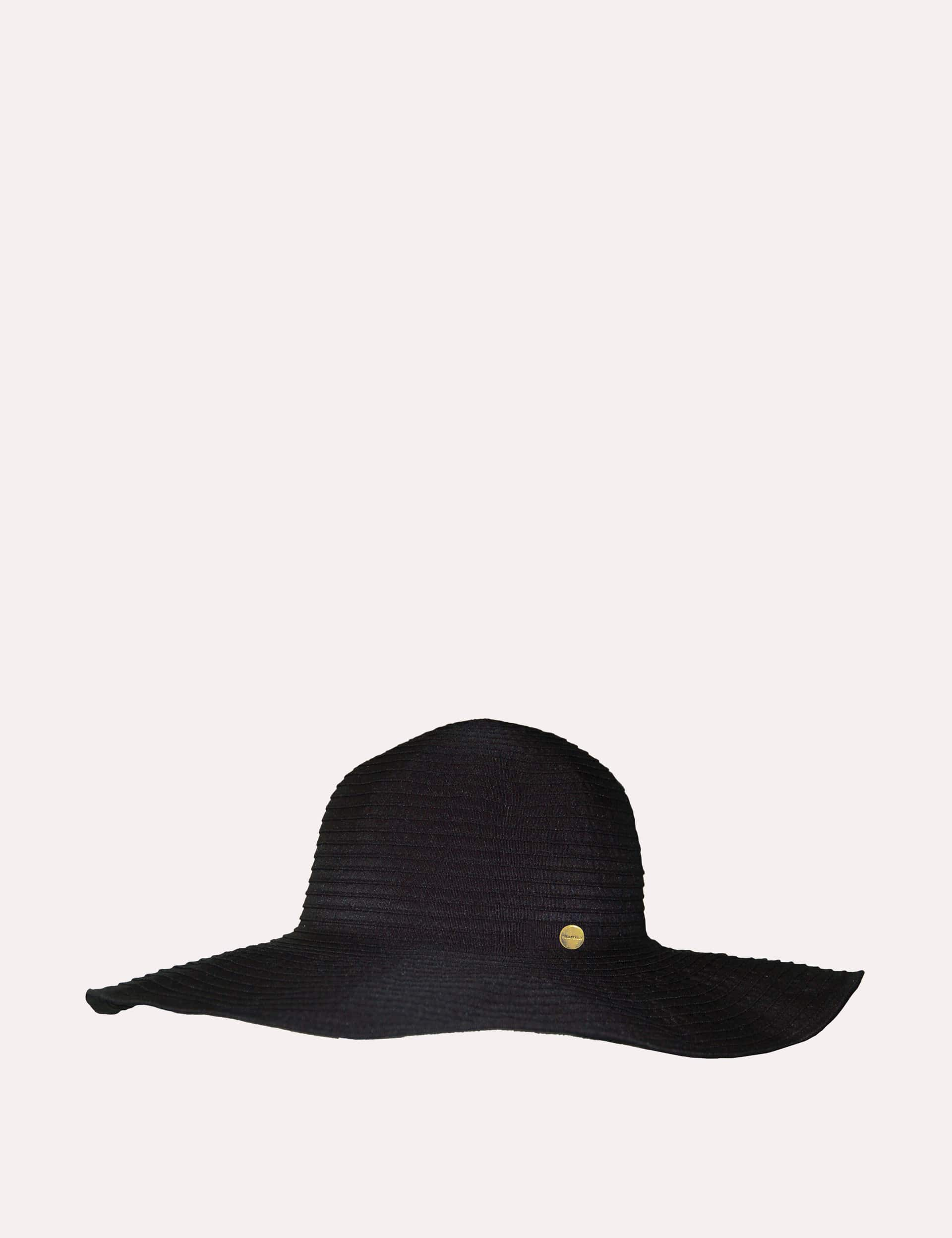 Seafolly Women's Floppy Hat - Black, Black