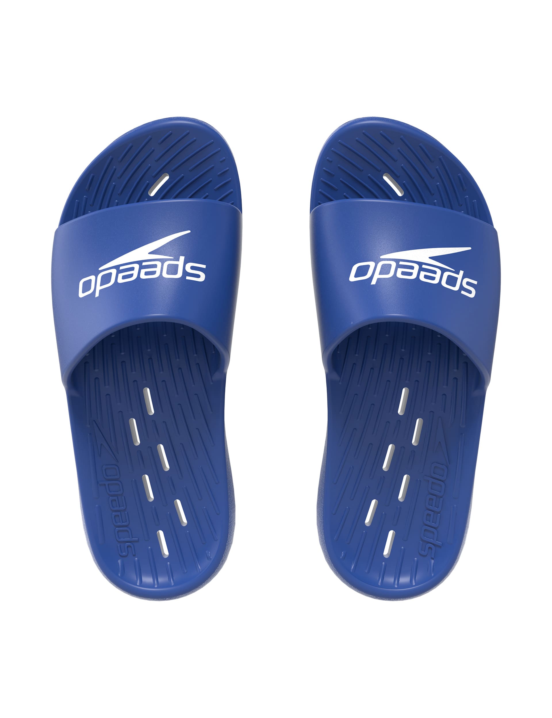 Speedo Men's Sliders - 8 - Navy, Navy,Red,Black