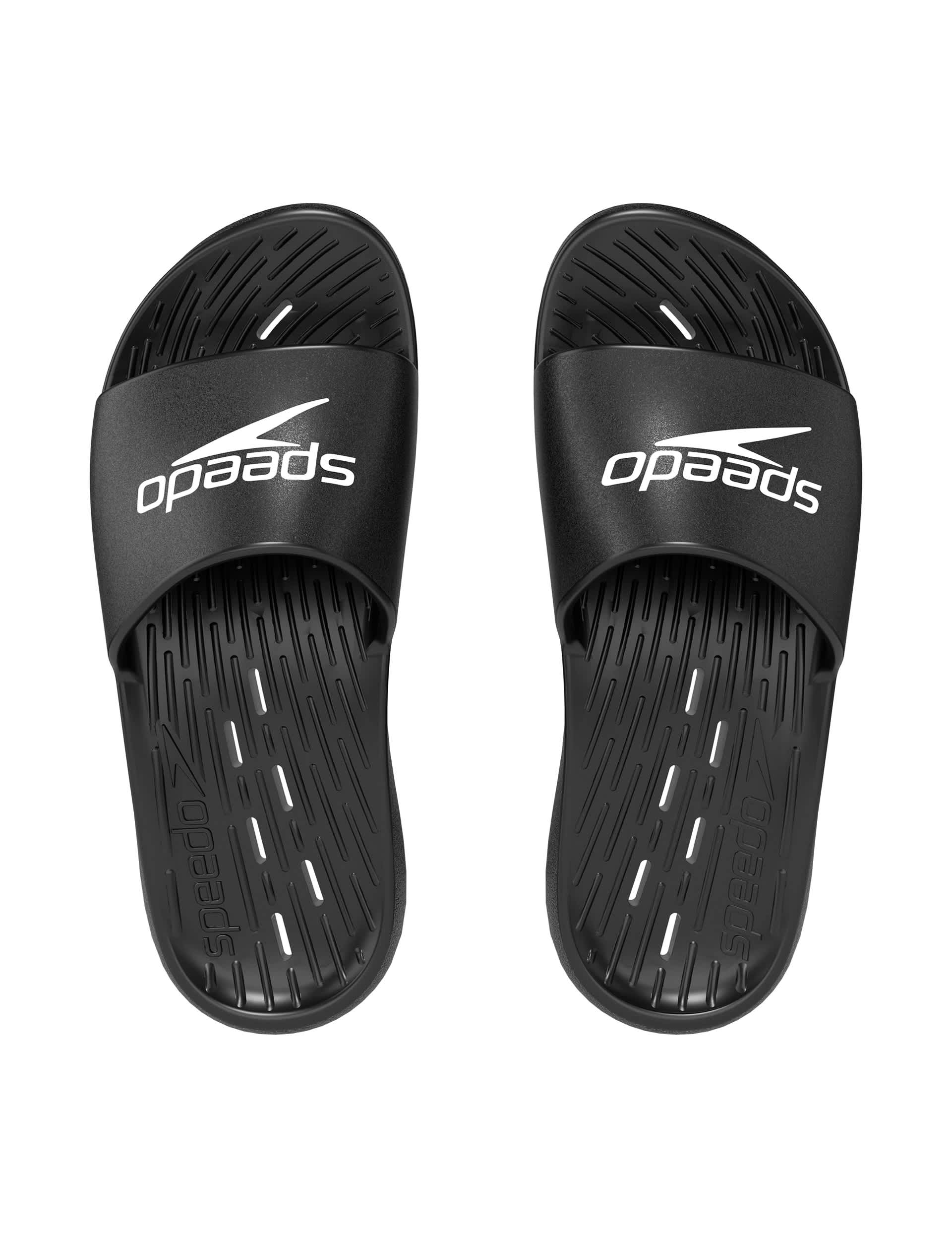 Speedo Women's Flat Sliders - 5 - Black, Black,Navy