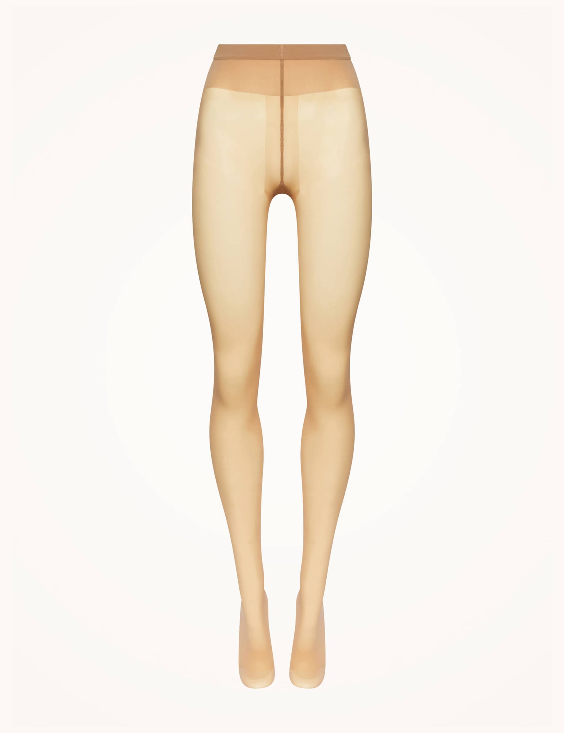 Wolford Women's 20 Denier Sheer Tights - M - Dark Beige, Dark Beige,Light Beige