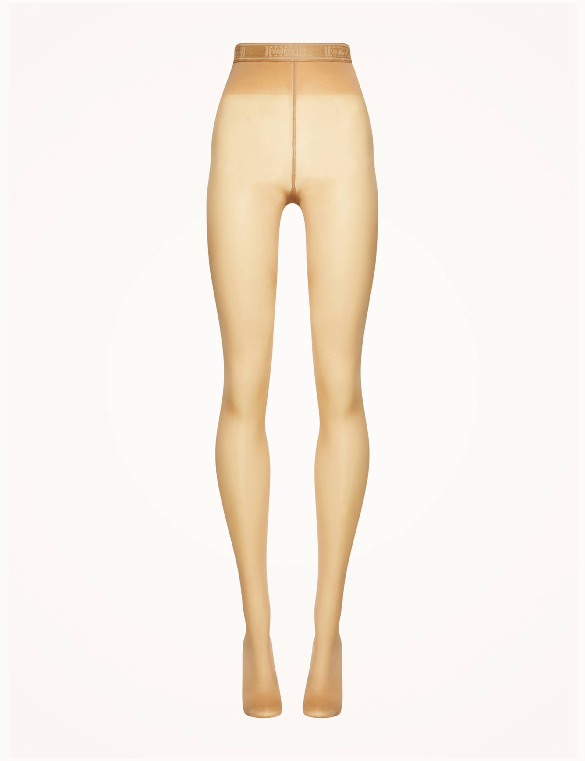 Wolford Women's 40 Denier Light Support Tights - M - Dark Beige, Dark Beige