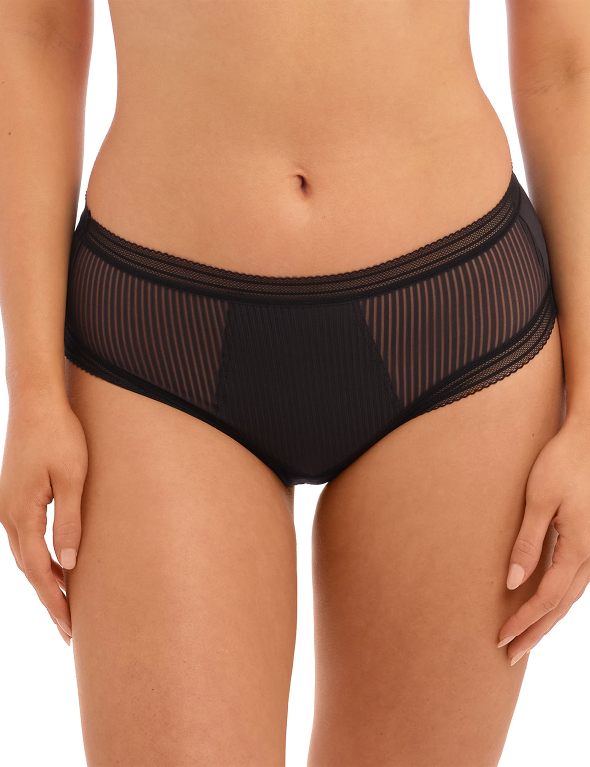 Fantasie Women's Fusion Mid Rise Briefs - Black, White,Black,Sand,Light Blue