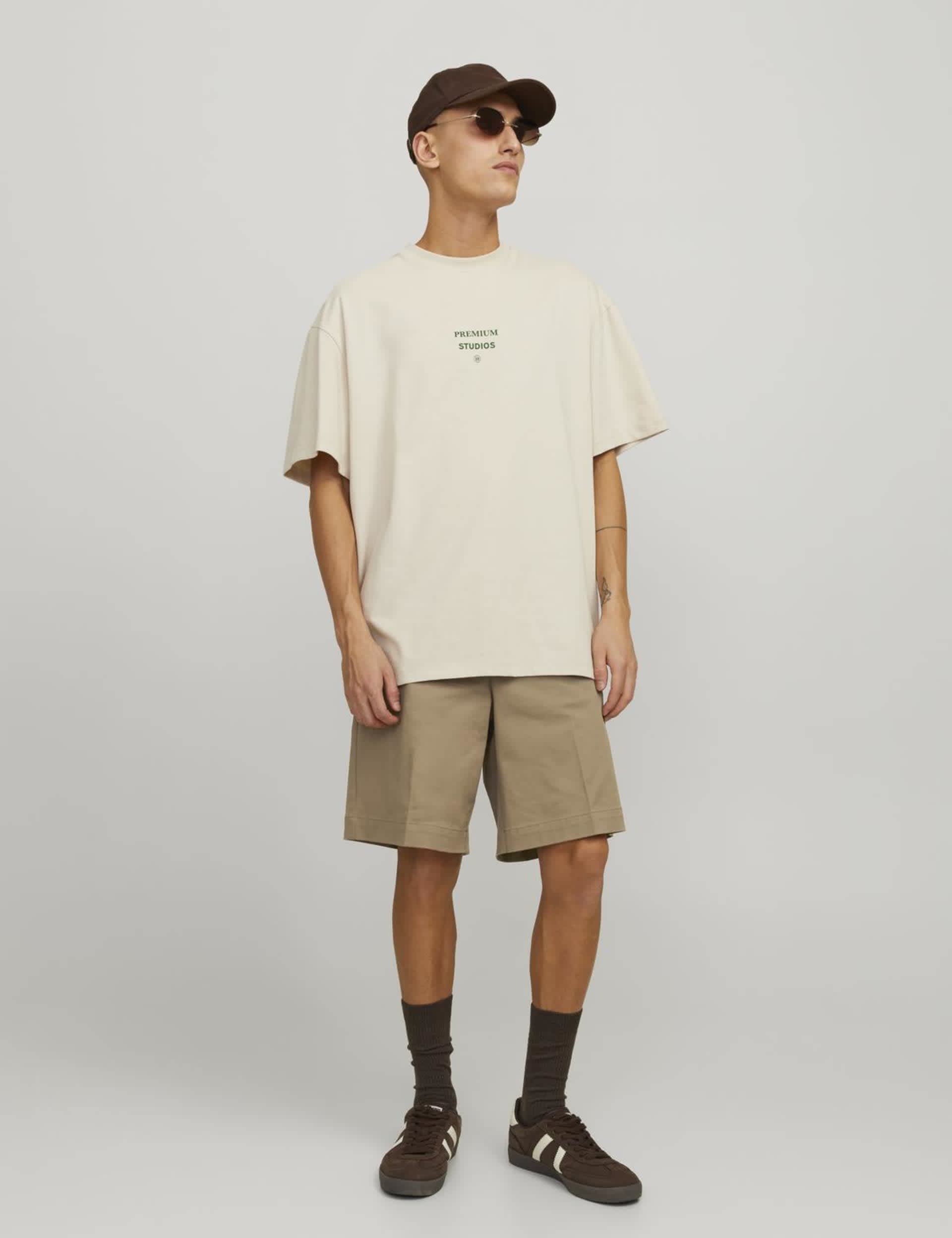 Jack & Jones Men's Cotton Rich Chino Shorts