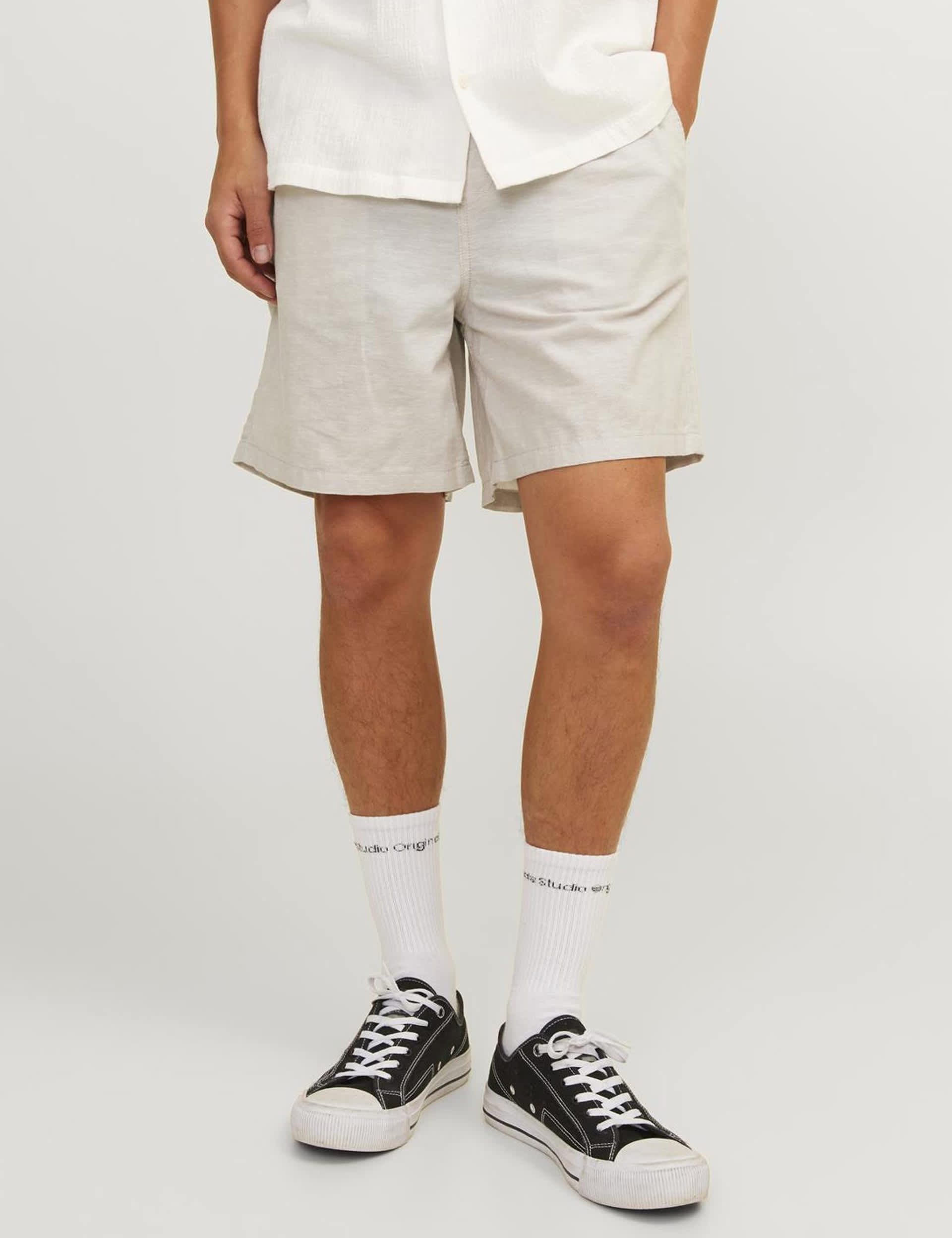 Jack & Jones Men's Linen Blend Shorts