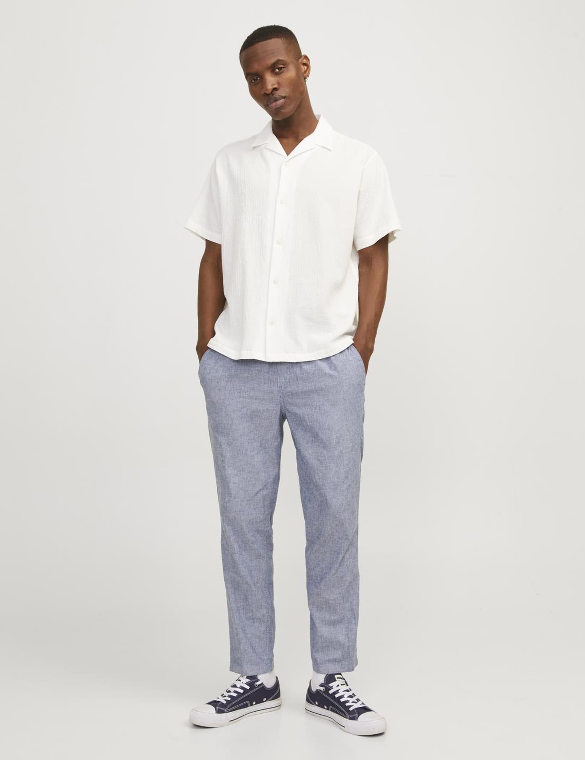 Jack & Jones Men's Cotton Rich Trousers