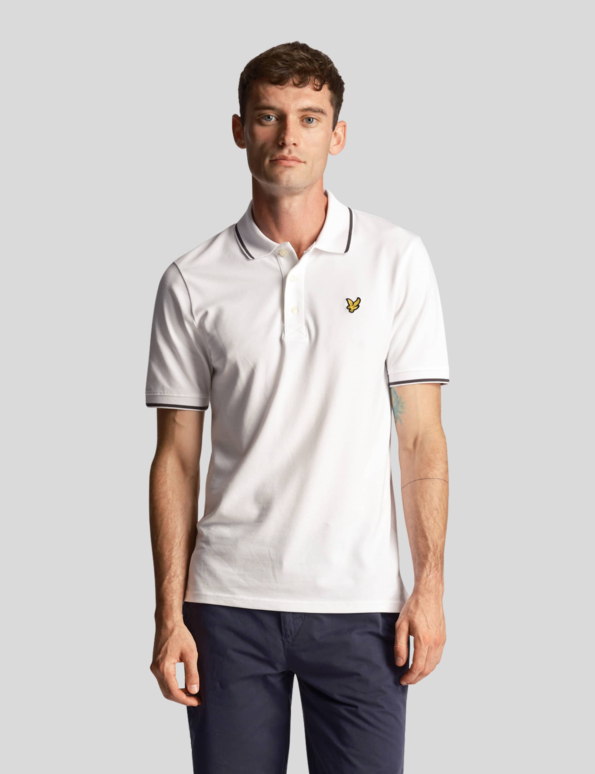 lyle & scott chino shorts - 30 - navy, navy
